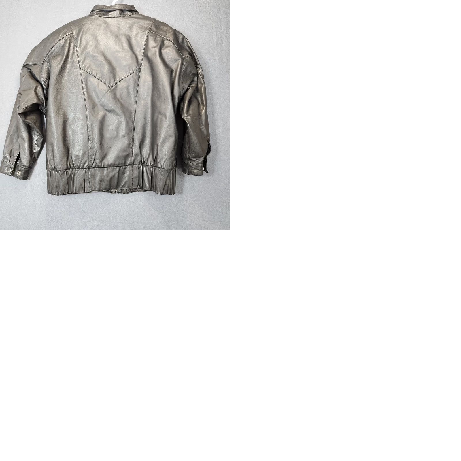 Vintage VINTAGE Wilsons Womens Leather Jacket Black Medium Fleece Lined Biker Moto 80s Size M / US 6-8 / IT 42-44 - 10 Thumbnail