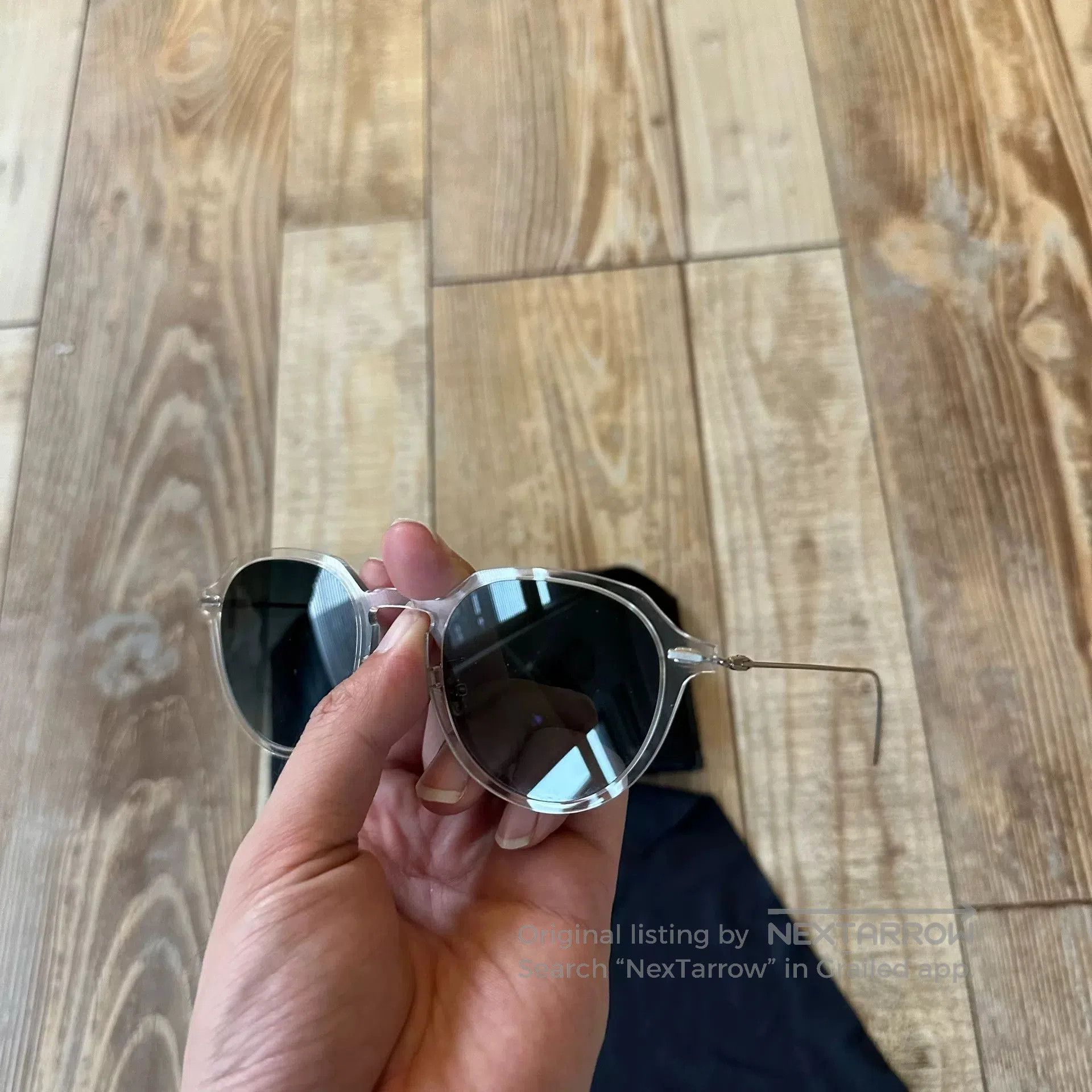 Dior Dior Transparent Frame Stylish Sunglasses. Size ONE SIZE - 8 Thumbnail