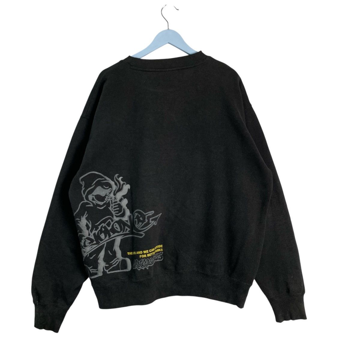 Designer × Vintage Vintage sweatshirt Oblo Design Wardrobe Digital Cream’in Size US XXL / EU 58 / 5 - 7 Thumbnail