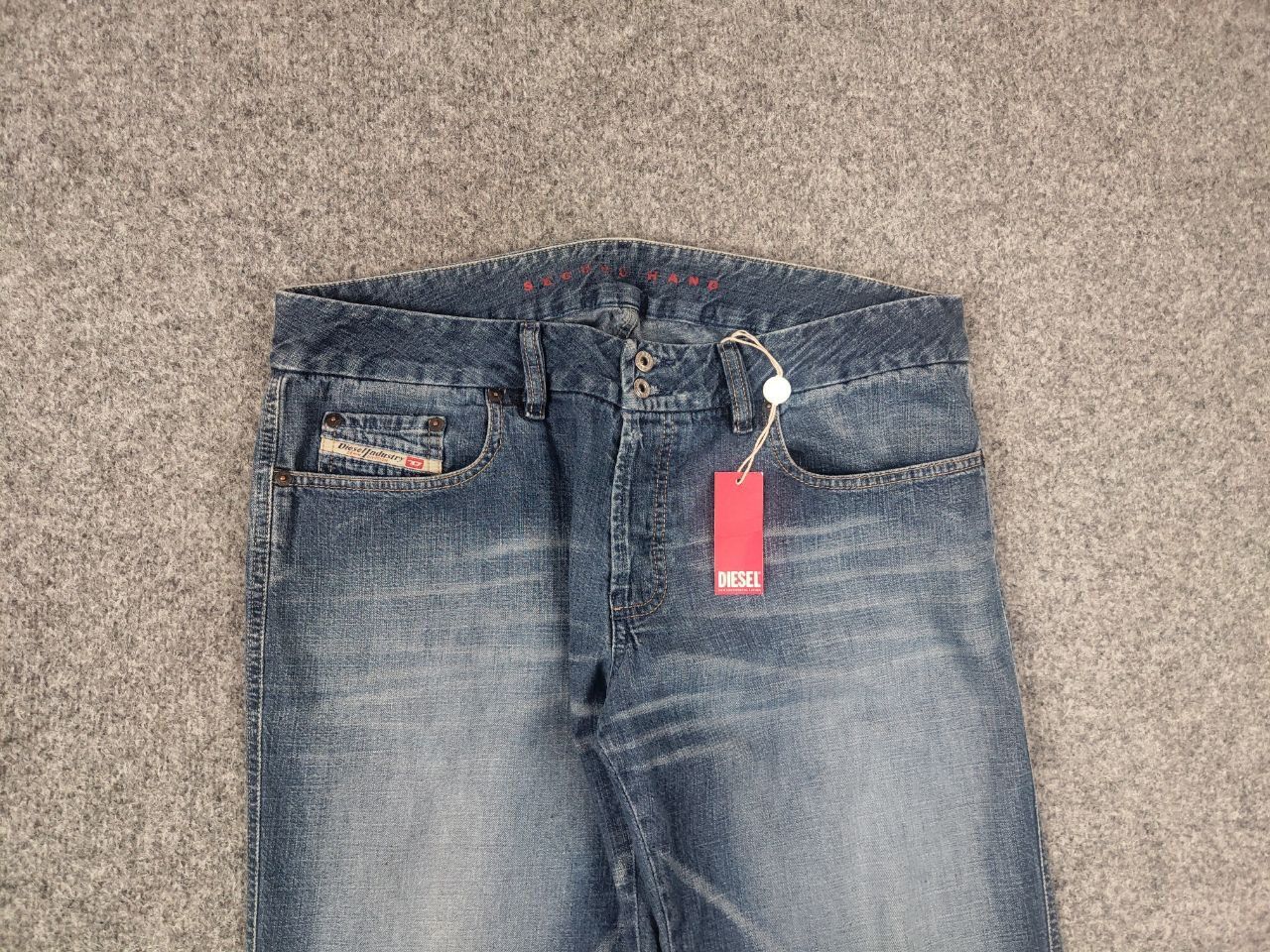 Diesel Diesel X-Rotuck second hand Men’s Low Rise Jeans Y2K Style Size US 36 / EU 52 - 6 Thumbnail