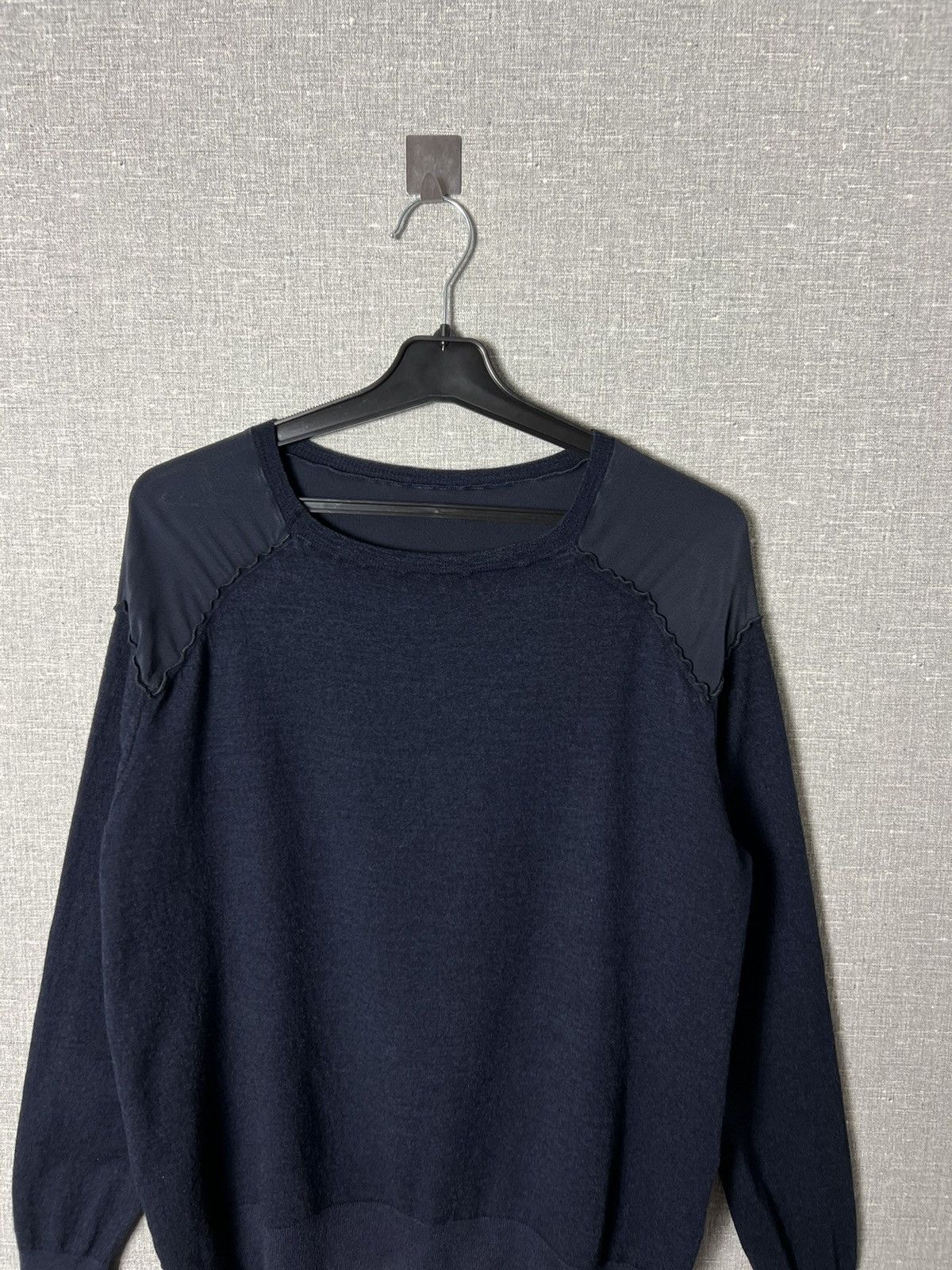 Stella McCartney RARE Stella McCartney Virgin Wool & Silk Jumper Sweater Size L / US 10 / IT 46 - 2 Thumbnail