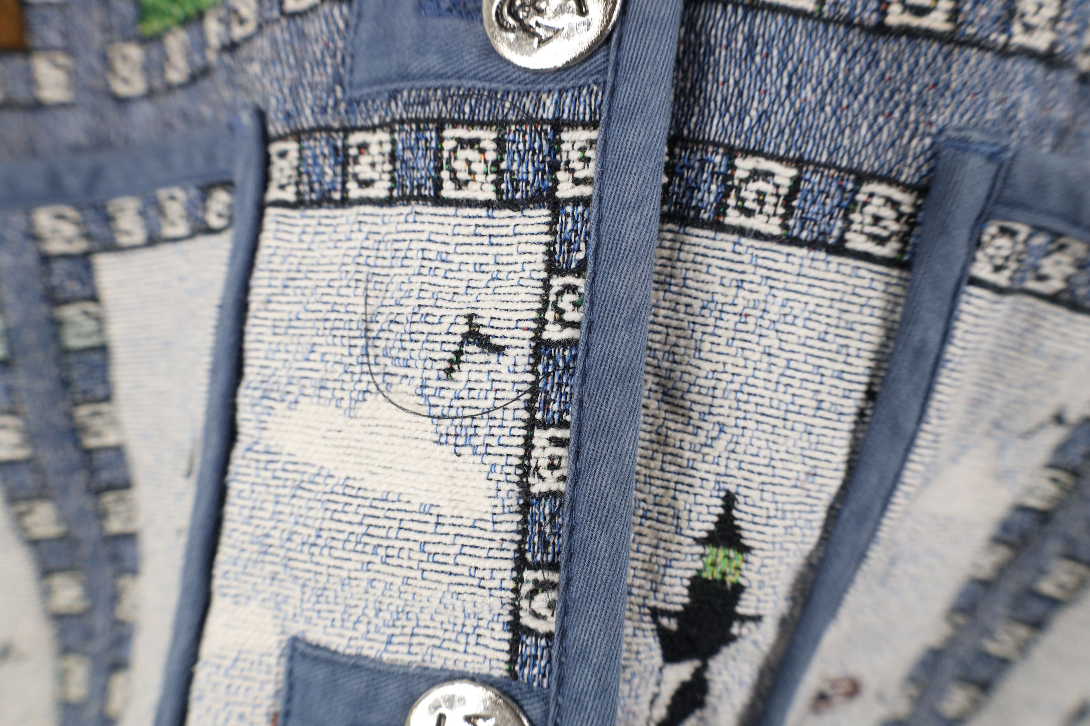 Vintage Vintage 90s Streetwear Lighthouse Needlepoint Jacket Size M / US 6-8 / IT 42-44 - 7 Thumbnail