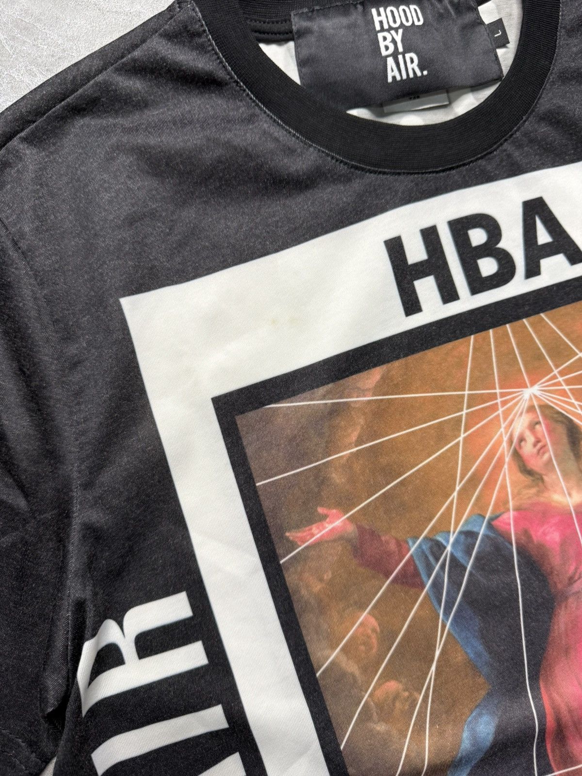 Hood By Air Hood By Air RSVP 69 The Assumption Print Tee Size US L / EU 52-54 / 3 - 7 Thumbnail