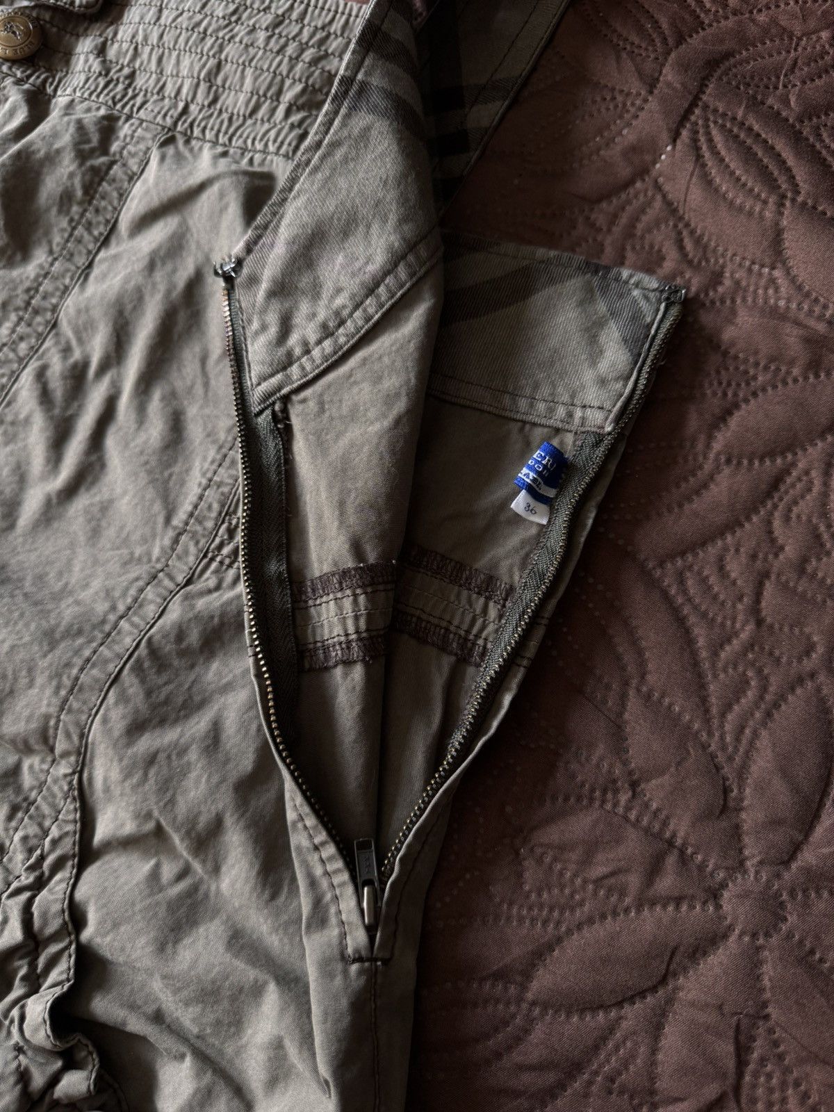 Burberry Burberry Blue Label cargo jumper skirt or overall dress Size XS / US 0-2 / IT 36-38 - 17 Thumbnail