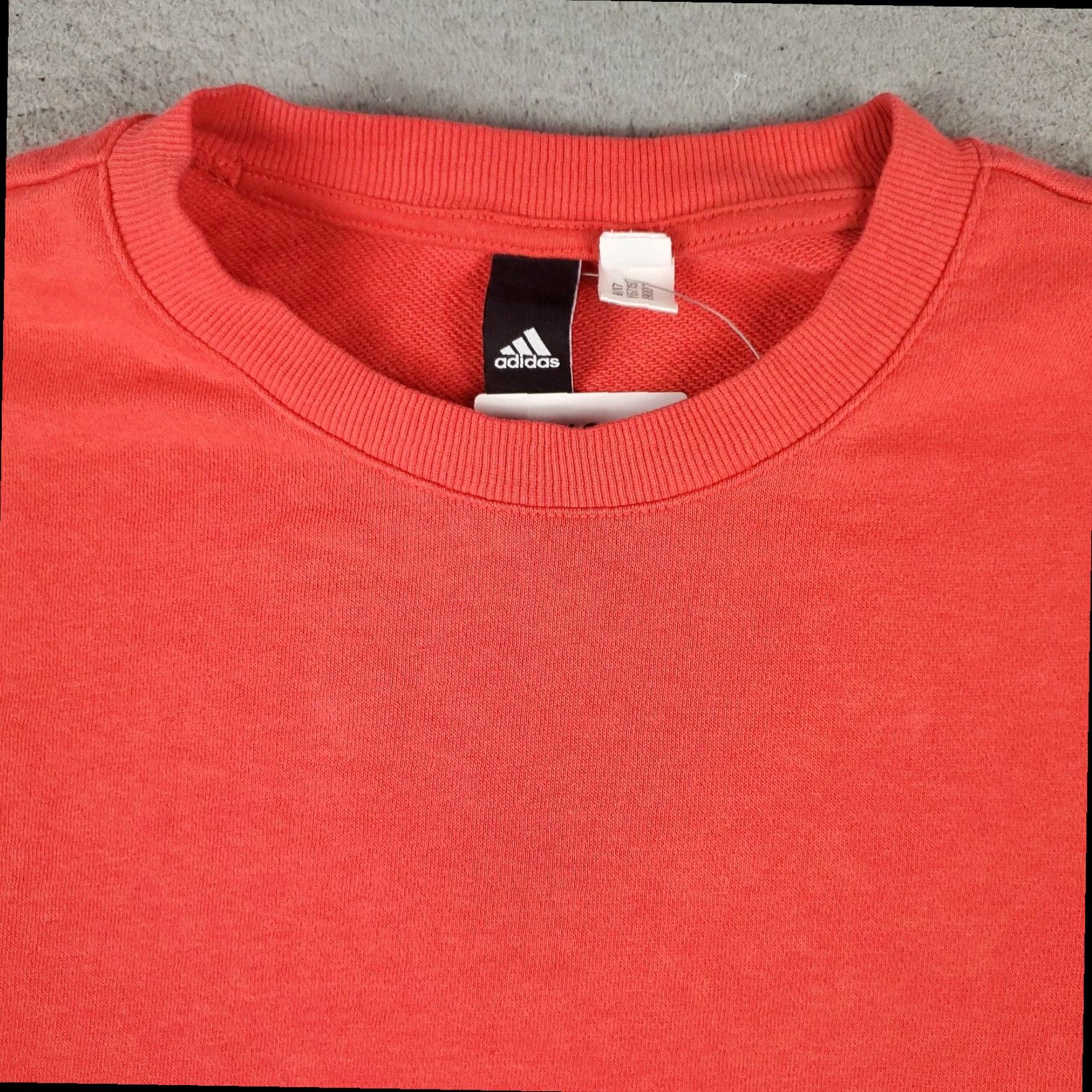 Adidas Adidas Pink Pullover Sweater Womens Small Crew Neck Long Sleeve Cotton Blend Size S / US 4 / IT 40 - 2 Thumbnail