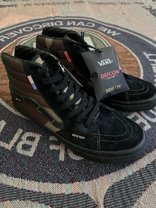 Vans DEFCON GROUP vans sk8-hi notchback gore-tex sk8-hi Size 12