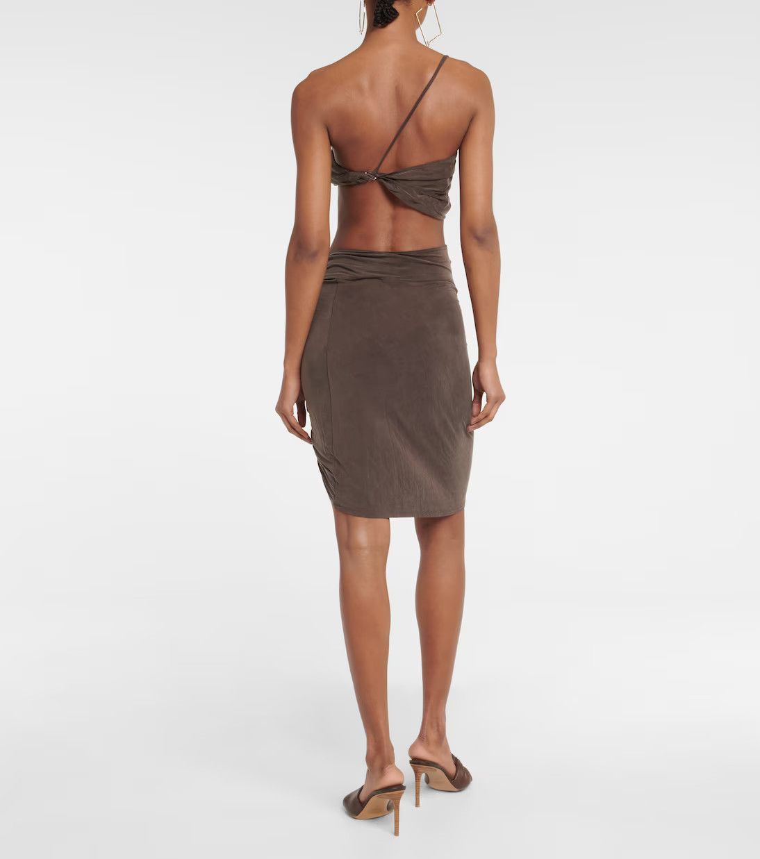 Jacquemus o1mle0824 Le Bandeau Espelho in Brown Size M / US 6-8 / IT 42-44 - 3 Thumbnail