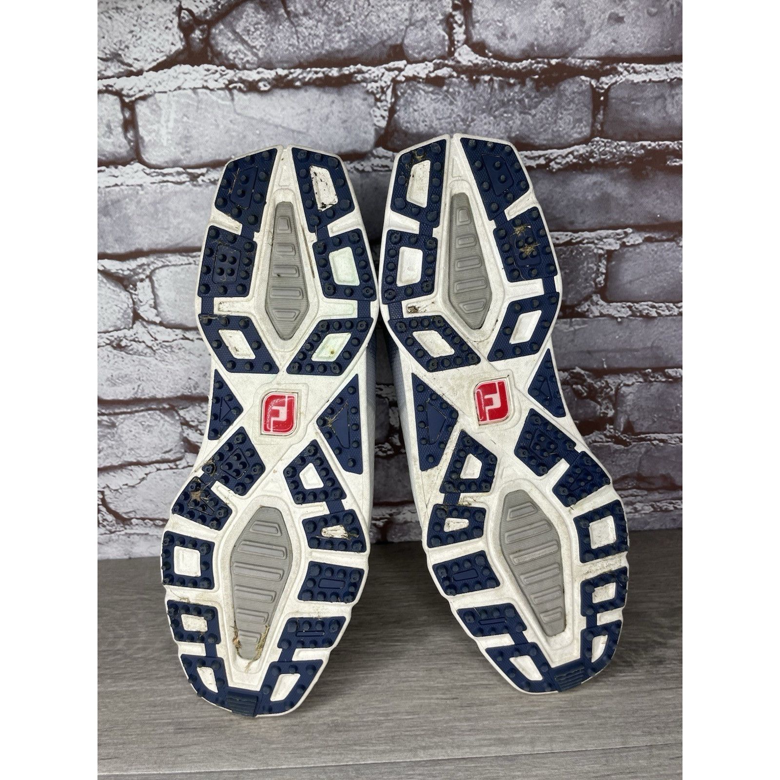 Footjoy FootJoy Golf PRO SL SPORT 53854 White Blue Lace Up Shoes Men Size US 12 / EU 45 - 5 Thumbnail