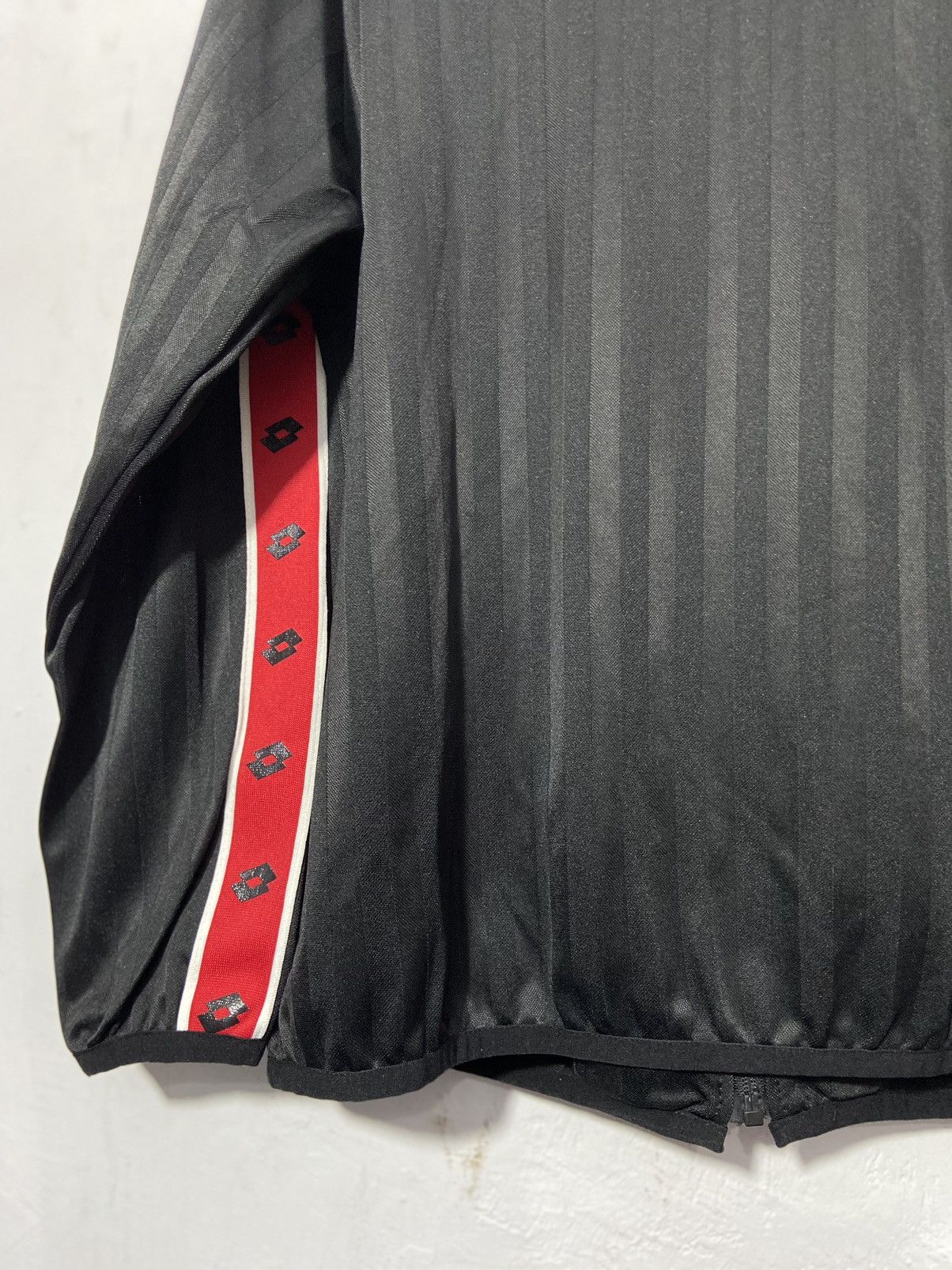 Lotto Sport Vintage Lotto Italian Sport Design Taped Track Jacket Size US XL / EU 56 / 4 - 16 Thumbnail