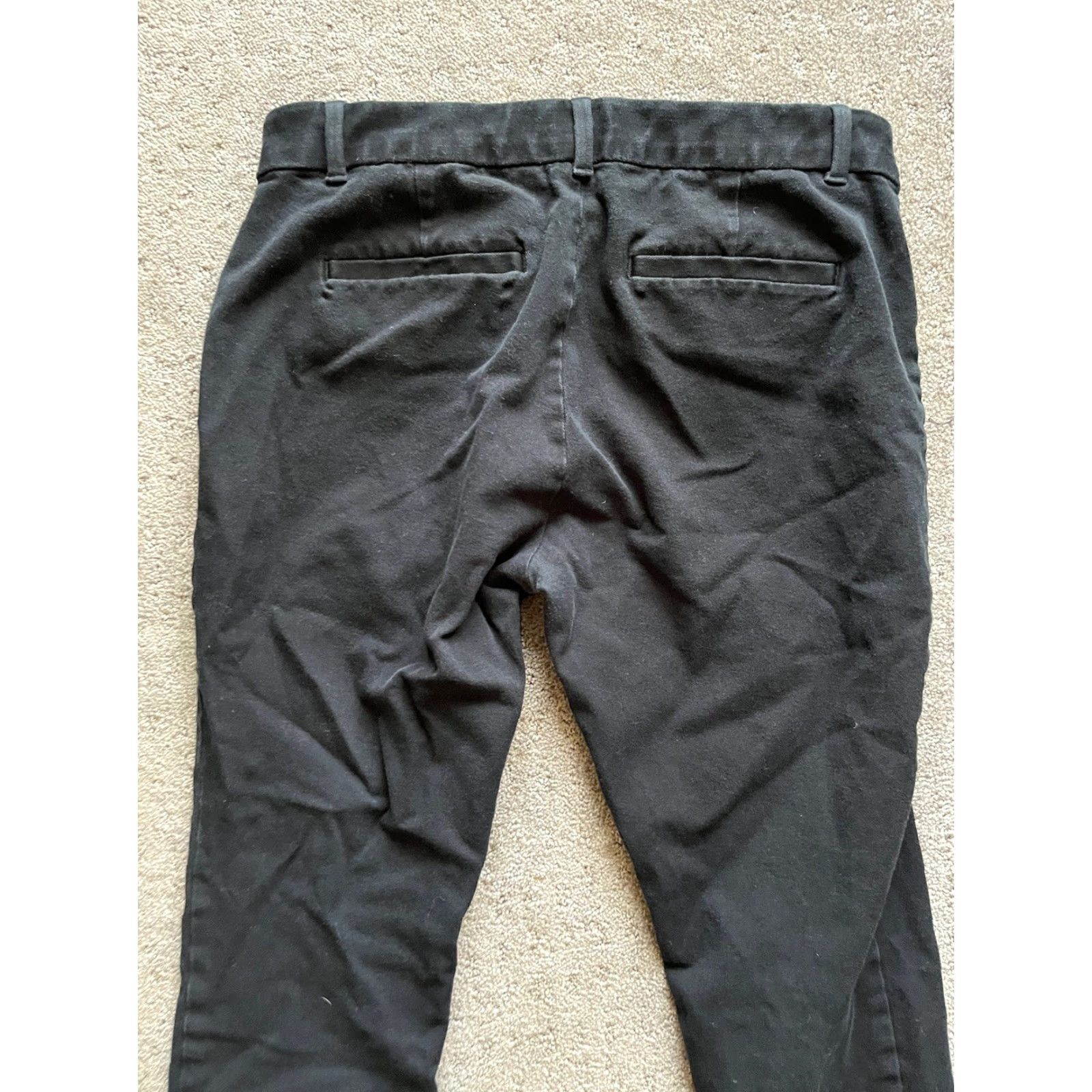 Gap Gap Pants Women's Regular Black Stretch Skinny Ankle 8 Denim Cotton Blend Size 30" / US 8 / IT 44 - 4 Thumbnail