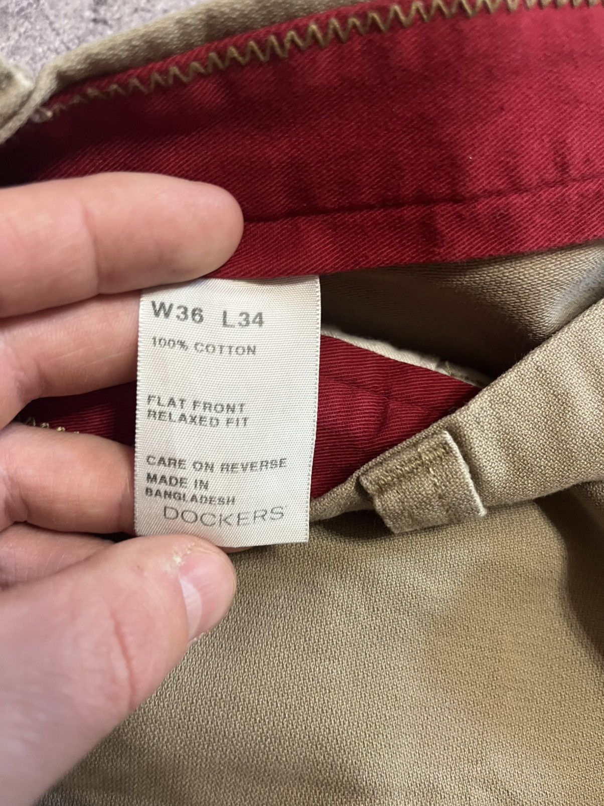 Dockers Vintage Dockers w36/l34 casual pants Size US 36 / EU 52 - 8 Thumbnail