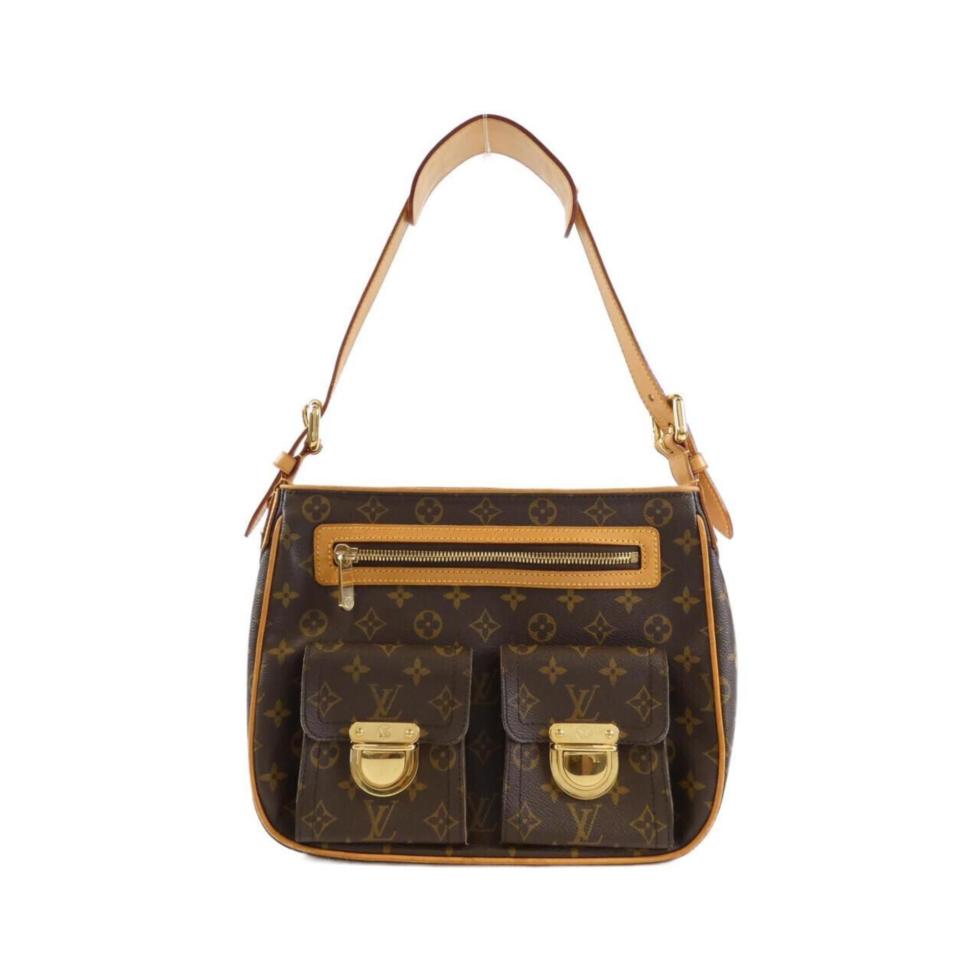 Louis Vuitton Monogram Hudson Gm M40045+J54394 Shoulder Bag, Women's