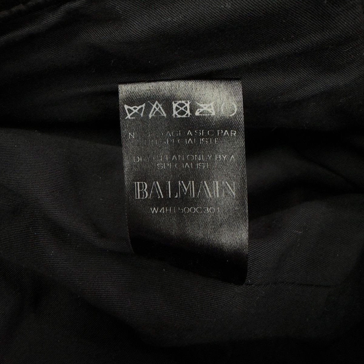 Balmain BALMAIN FW14 BLACK LEATHER BIKER PANTS Size US 32 / EU 48 - 5 Thumbnail