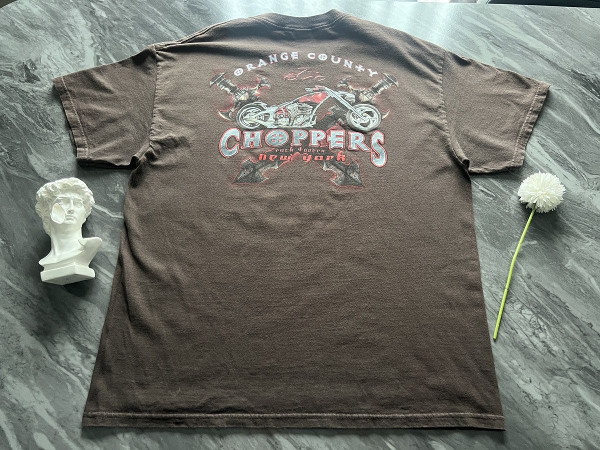 Indian Motorcycle Orange Country : Chopper New York Double Dagger Size US XL / EU 56 / 4 - 5 Thumbnail