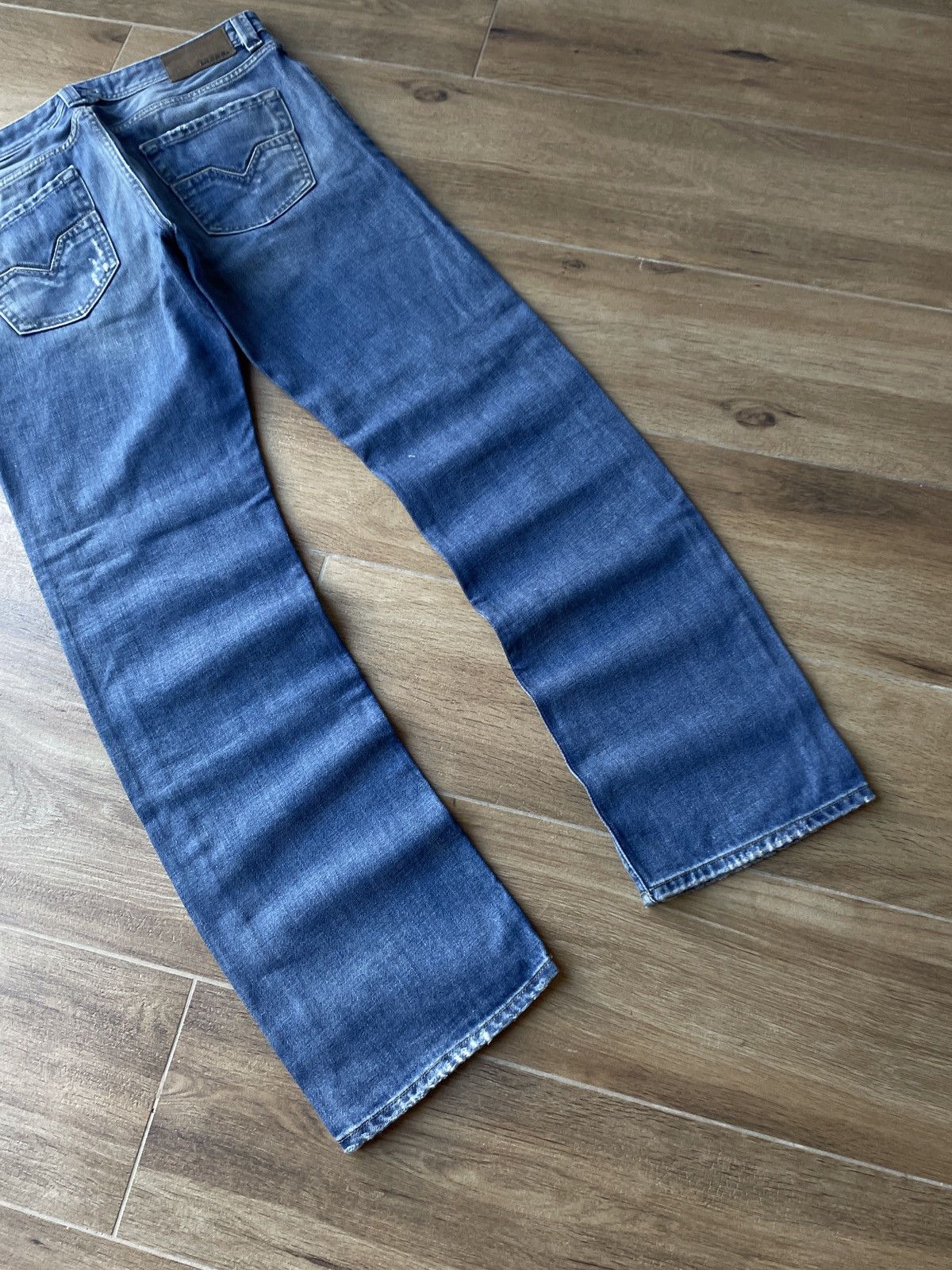 Diesel Diesel Vintage Jeans Avant Garde Flared Japanese Y2K Ripped Size US 32 / EU 48 - 7 Thumbnail
