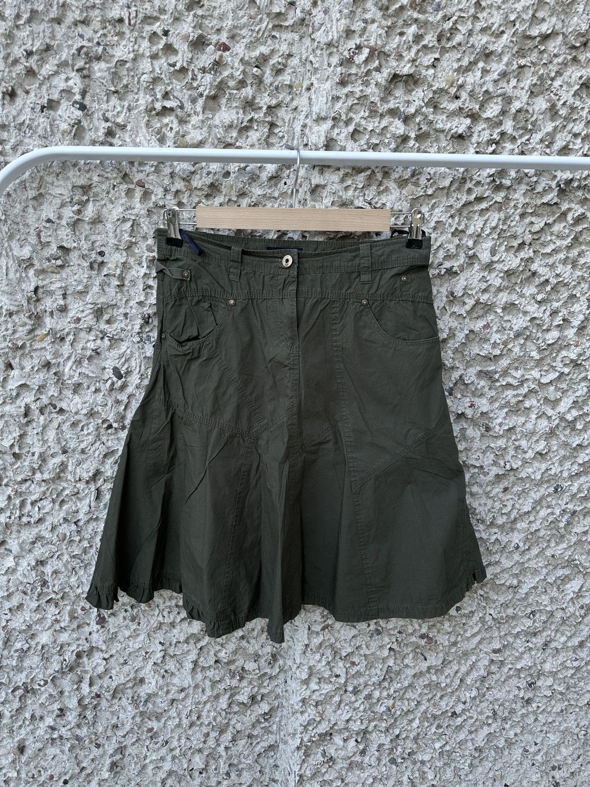 Vintage Vintage cargo skirt Size 24" / US 00 / IT 34 - 1 Thumbnail