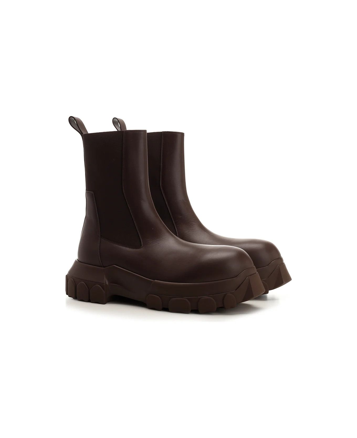 Rick Owens o1y0325 Ankle Boots in Brown Size US 7 / EU 40 - 2 Thumbnail