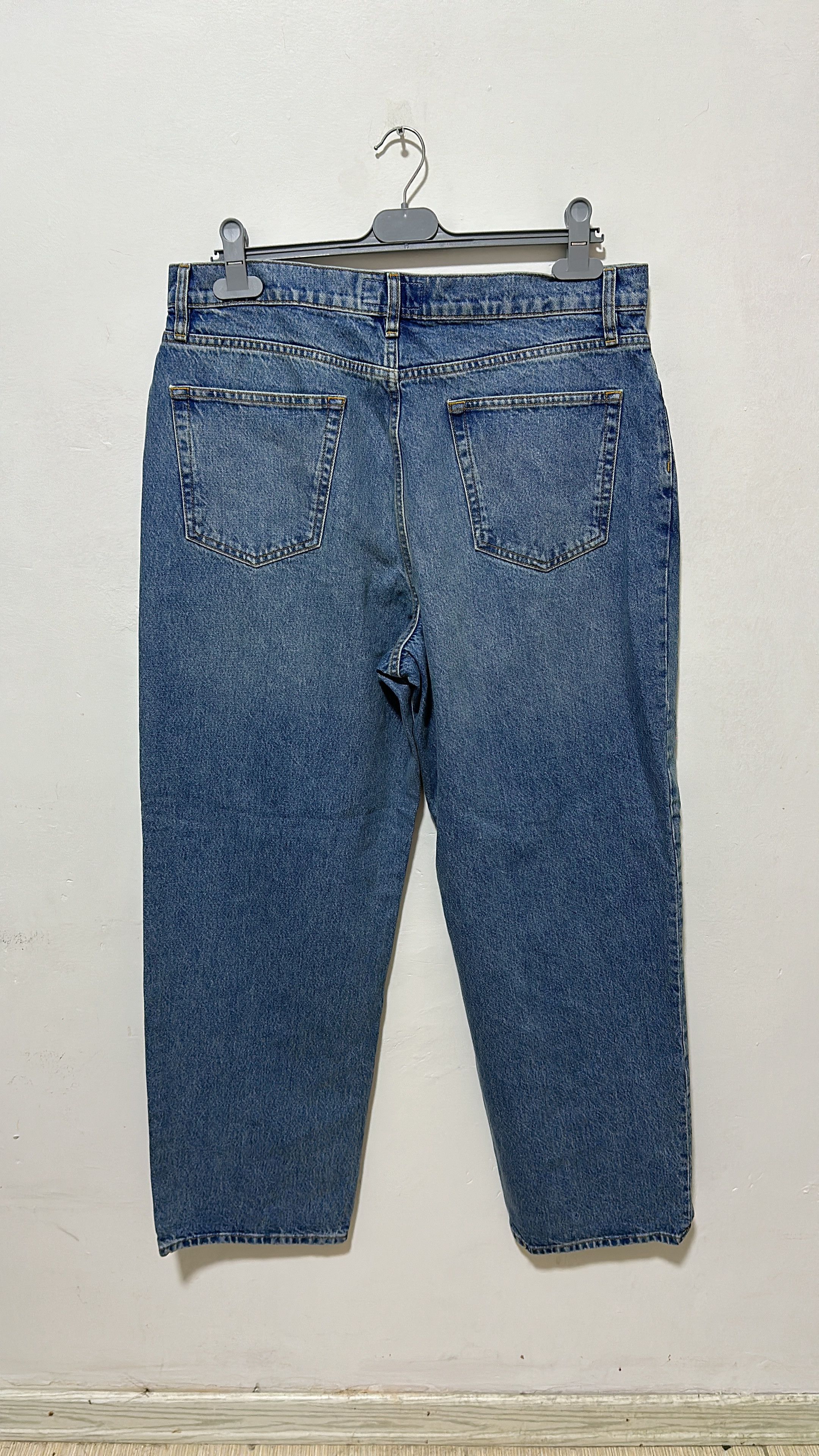 Stussy Stussy Big Ol Jean Denim Washed Blue Size 34 Size US 34 / EU 50 - 2 Thumbnail
