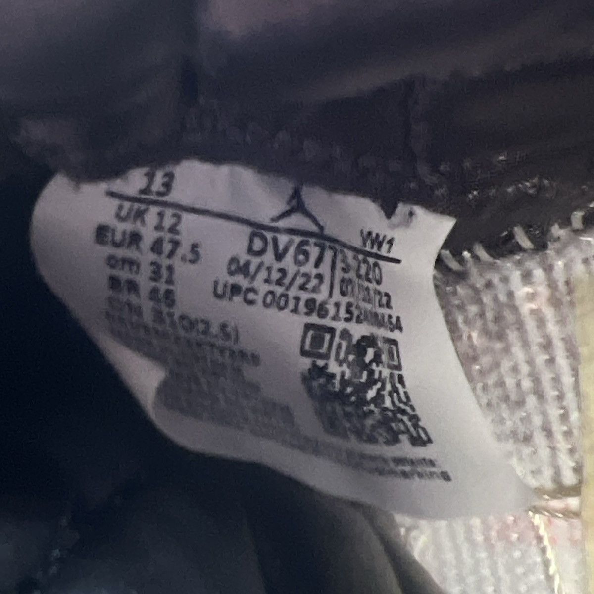 Jordan Brand A Ma Maniére air Jordan 4 Violet Ore Size US 13 / EU 46 - 9 Thumbnail