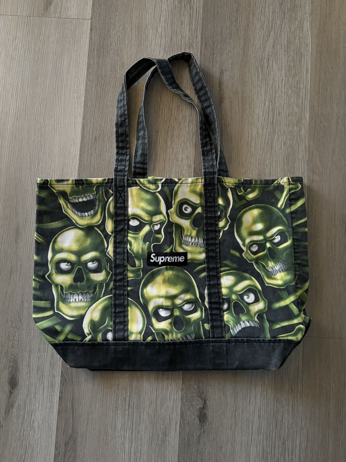 Supreme Skull Tote Bag | Grailed