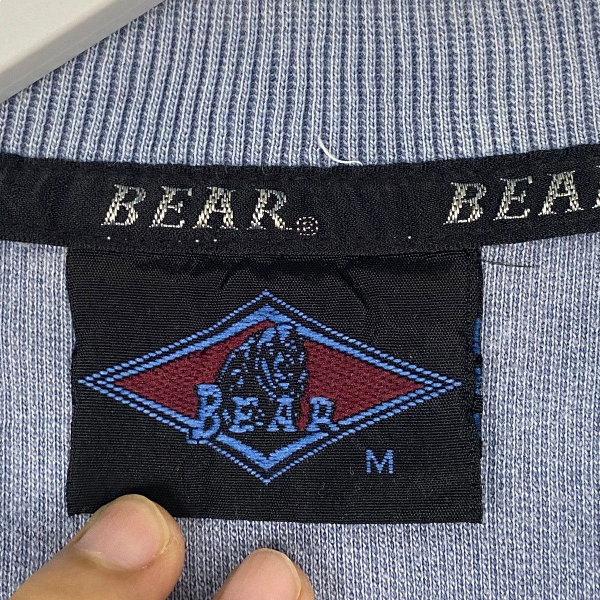 Other Vintage Bear Surfboard Stonewash Sweatshirt Crewneck Blue Size US M / EU 48-50 / 2 - 9 Thumbnail
