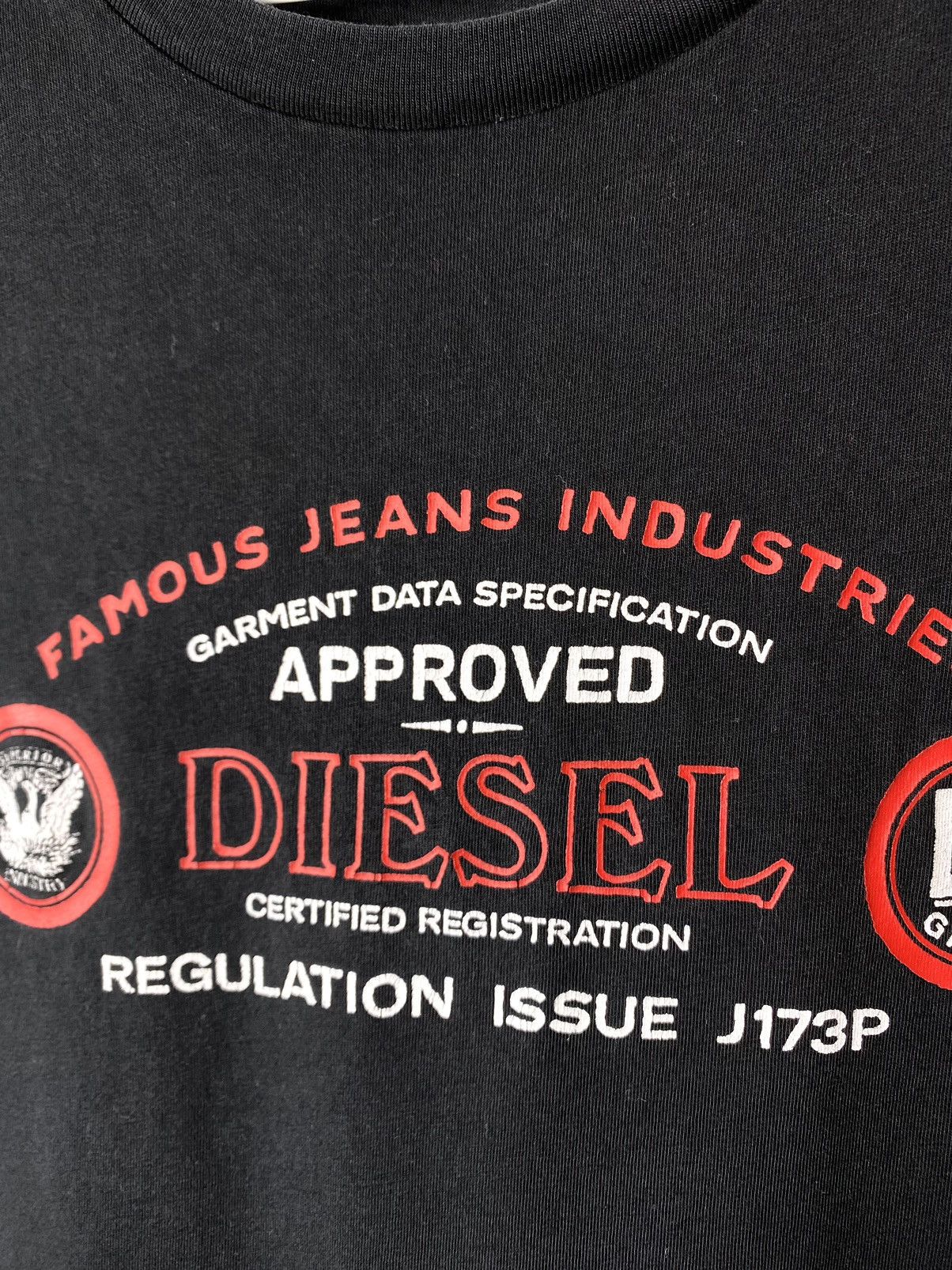 Diesel × Japanese Brand × Vintage Y2K Vintage Style Diesel Tee Shirt Archive Hype Size US M / EU 48-50 / 2 - 3 Thumbnail