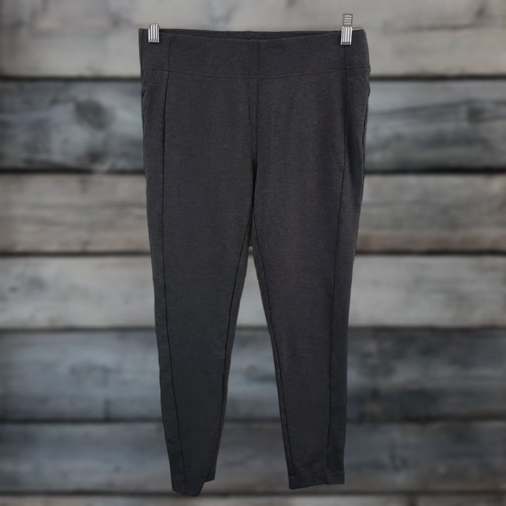Loft LOFT Ann Taylor Womens Ponte Knit Leggings Sz Medium Gray Mid Rise Size 32" / US 10 / IT 46 - 1 Thumbnail
