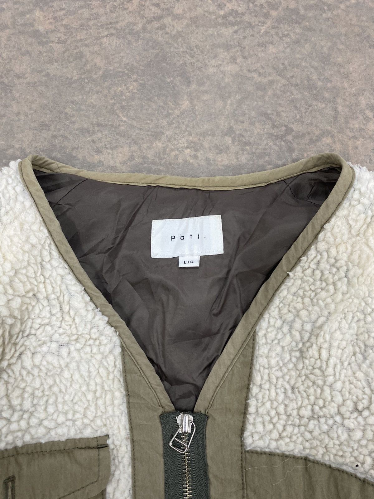 Japanese Brand PATI JAPAN TACTICAL CARDIGAN MILITARY 90s ISSEY JUNYA CDG Size US L / EU 52-54 / 3 - 6 Thumbnail