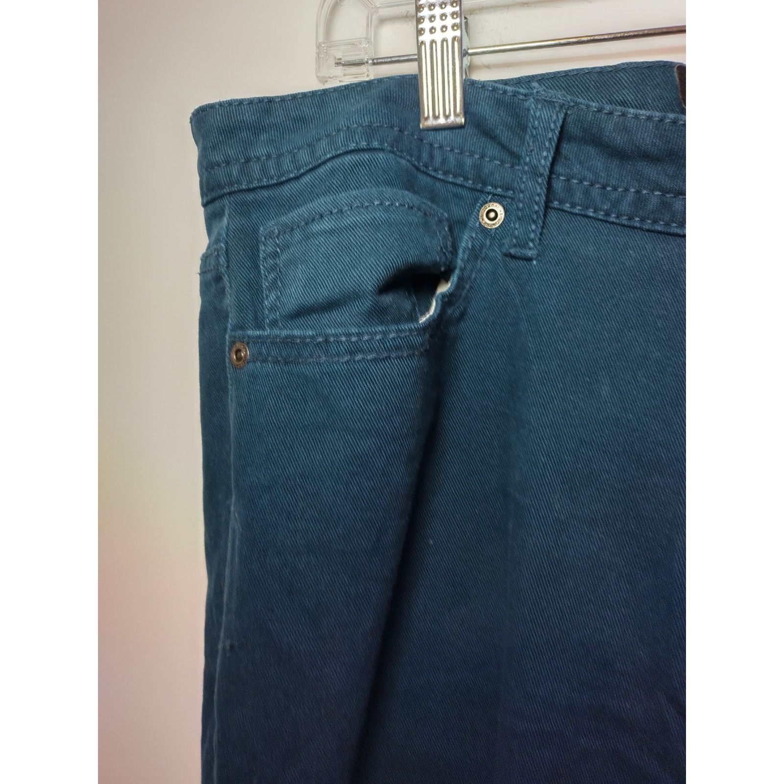 Jordache Jordache Women Skinny Leg Pants Front Zipper Blue Size 14 Size 36" / US 14 / IT 50 - 7 Thumbnail