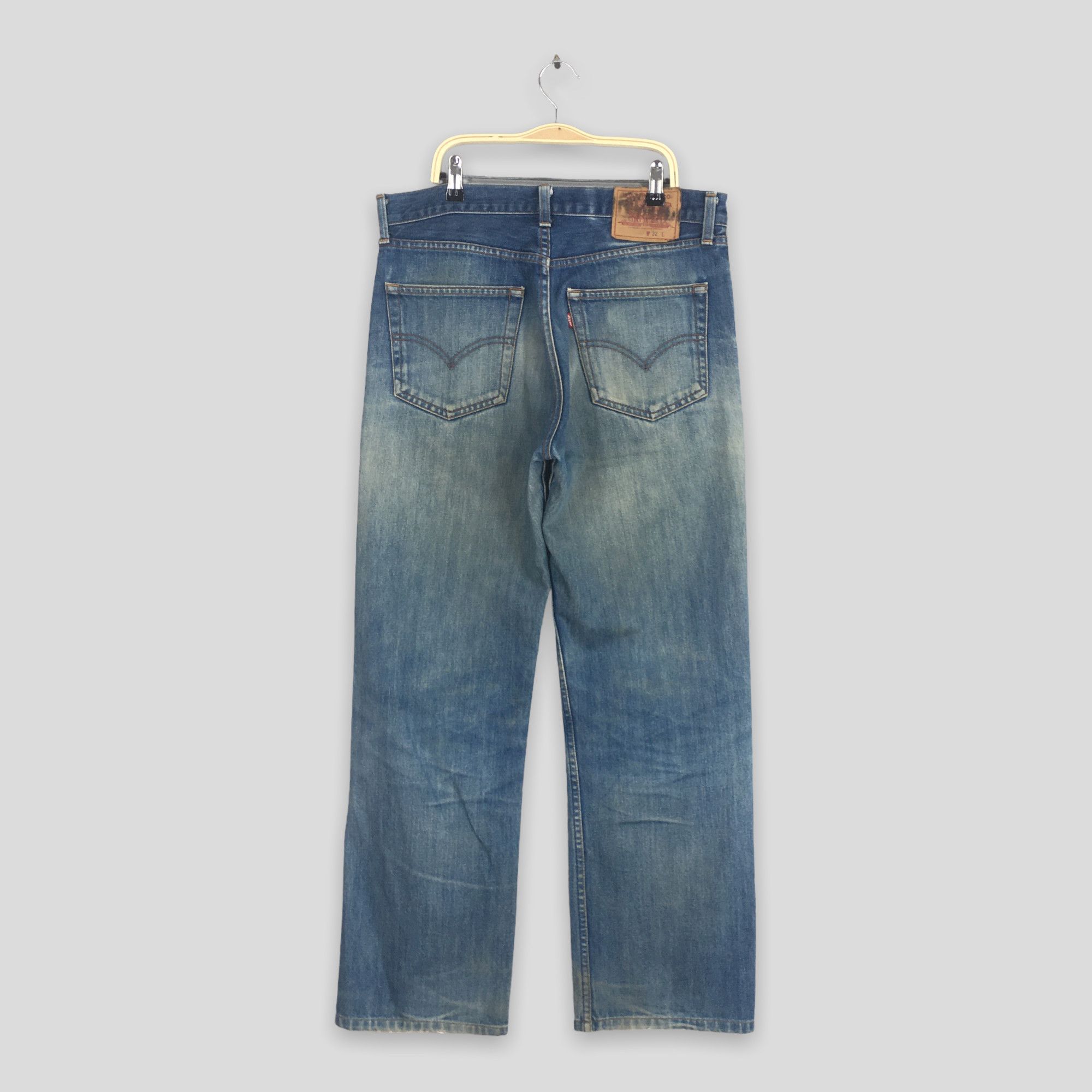 Levi's Size 32x29 Vintage 90s Levis 505 Blue Stonewash Jeans S1963 Size US 32 / EU 48 - 9 Thumbnail