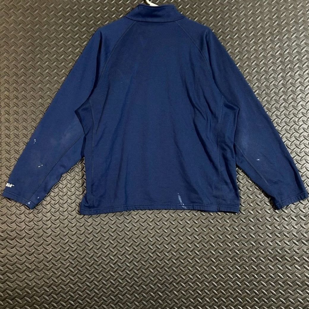 The North Face The North Face Navy Blue Fleece 1/4 Zip Pullover Long Sleeve Sweater Men XL Pullover Mens XL Blue Fleece Size US XL / EU 56 / 4 - 2 Thumbnail