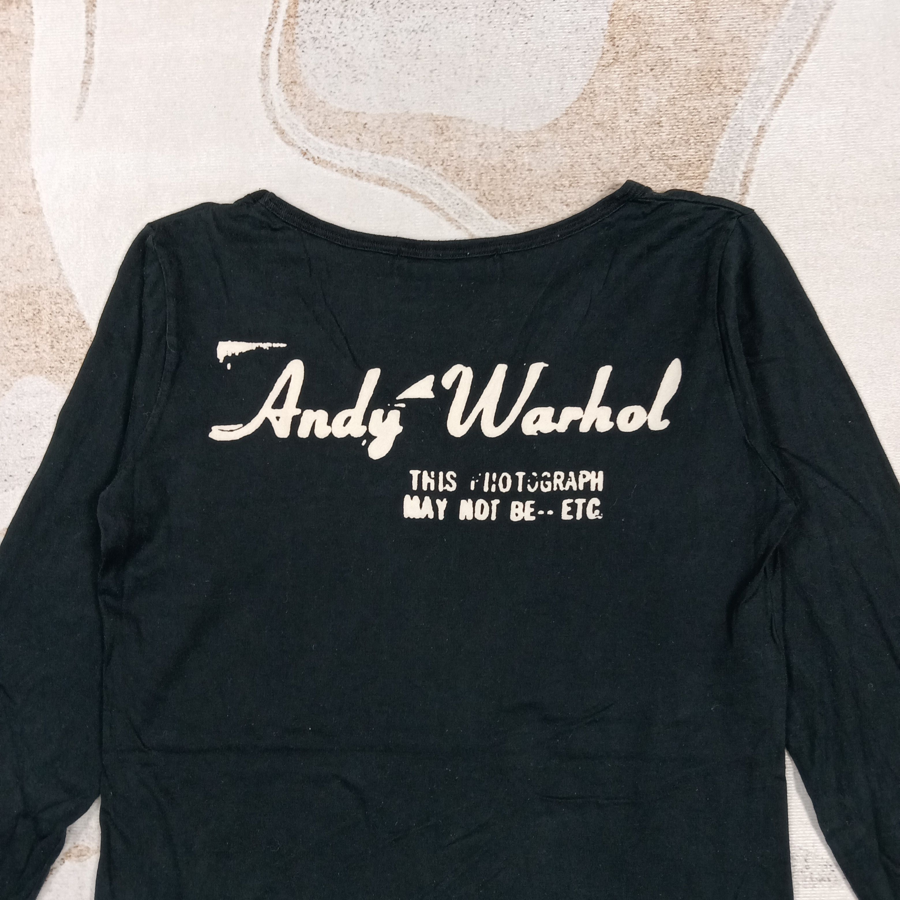 Andy Warhol × Hysteric Glamour Hysteric Glamour X Edie Sedgwick Punk Style Tshirt C285N27 Size XS / US 0-2 / IT 36-38 - 5 Thumbnail