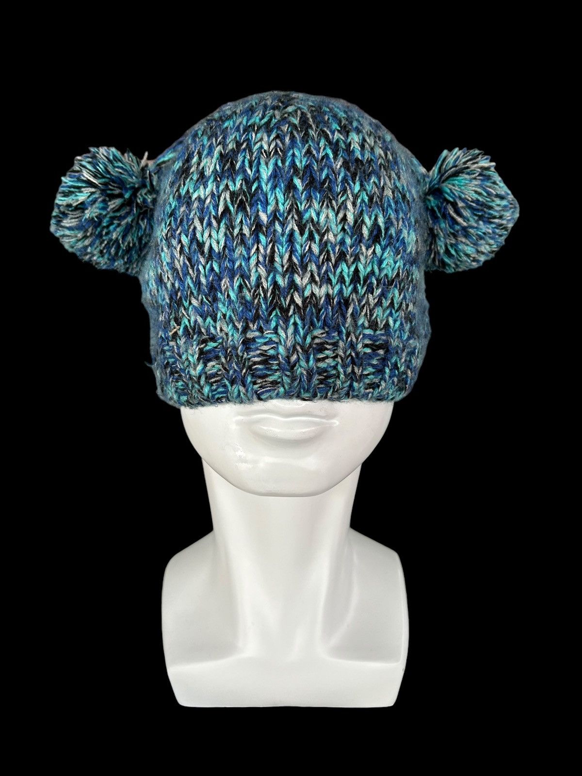 Japanese Brand × Kapital × Vintage Bunny Horn Devil Knitted Beanie Hats 🎌☠️ Size ONE SIZE - 5 Thumbnail
