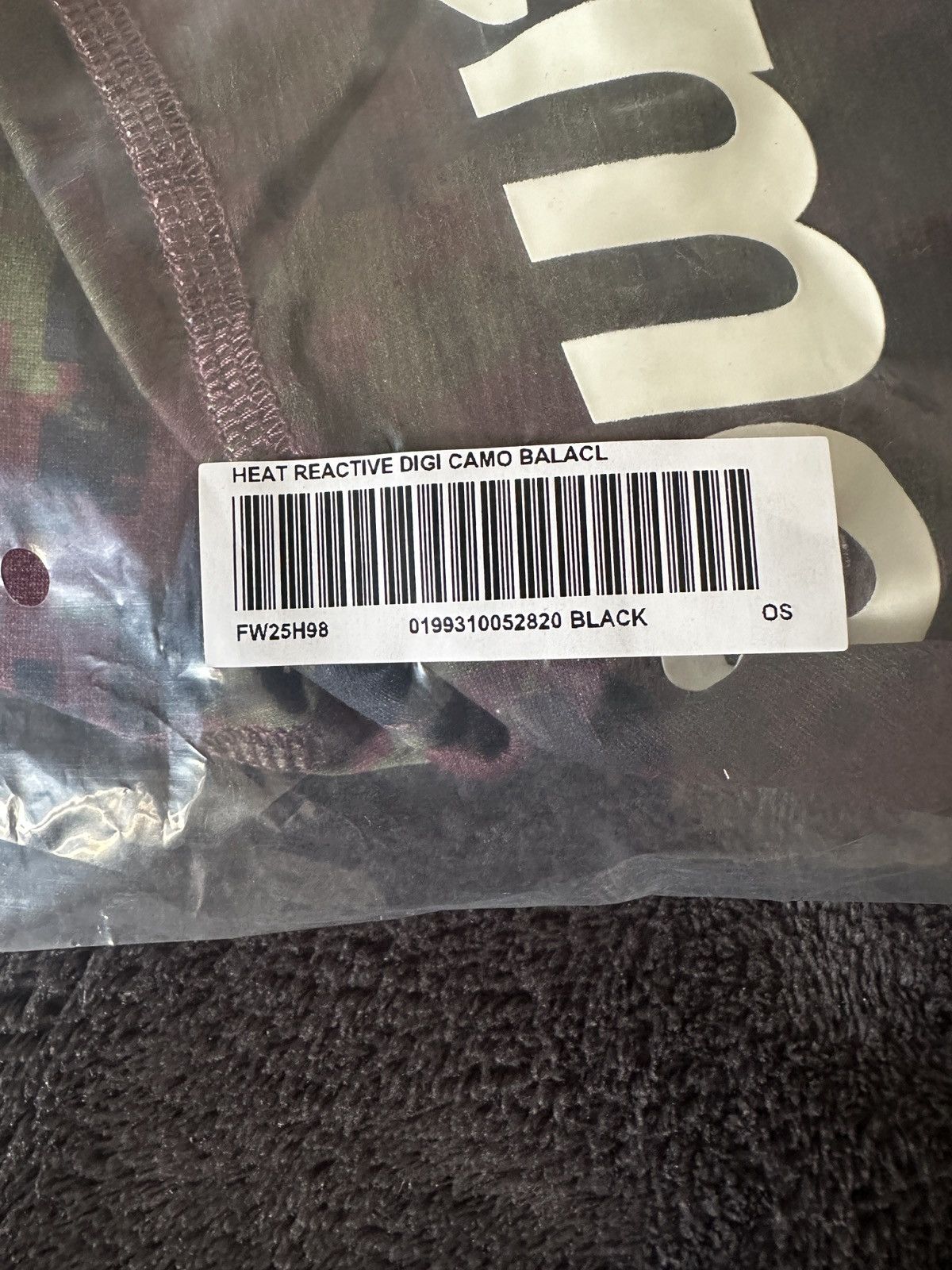 Supreme SUPREME HEAT REACTIVE DIGI CAMO BALACLAVA Size ONE SIZE - 3 Thumbnail