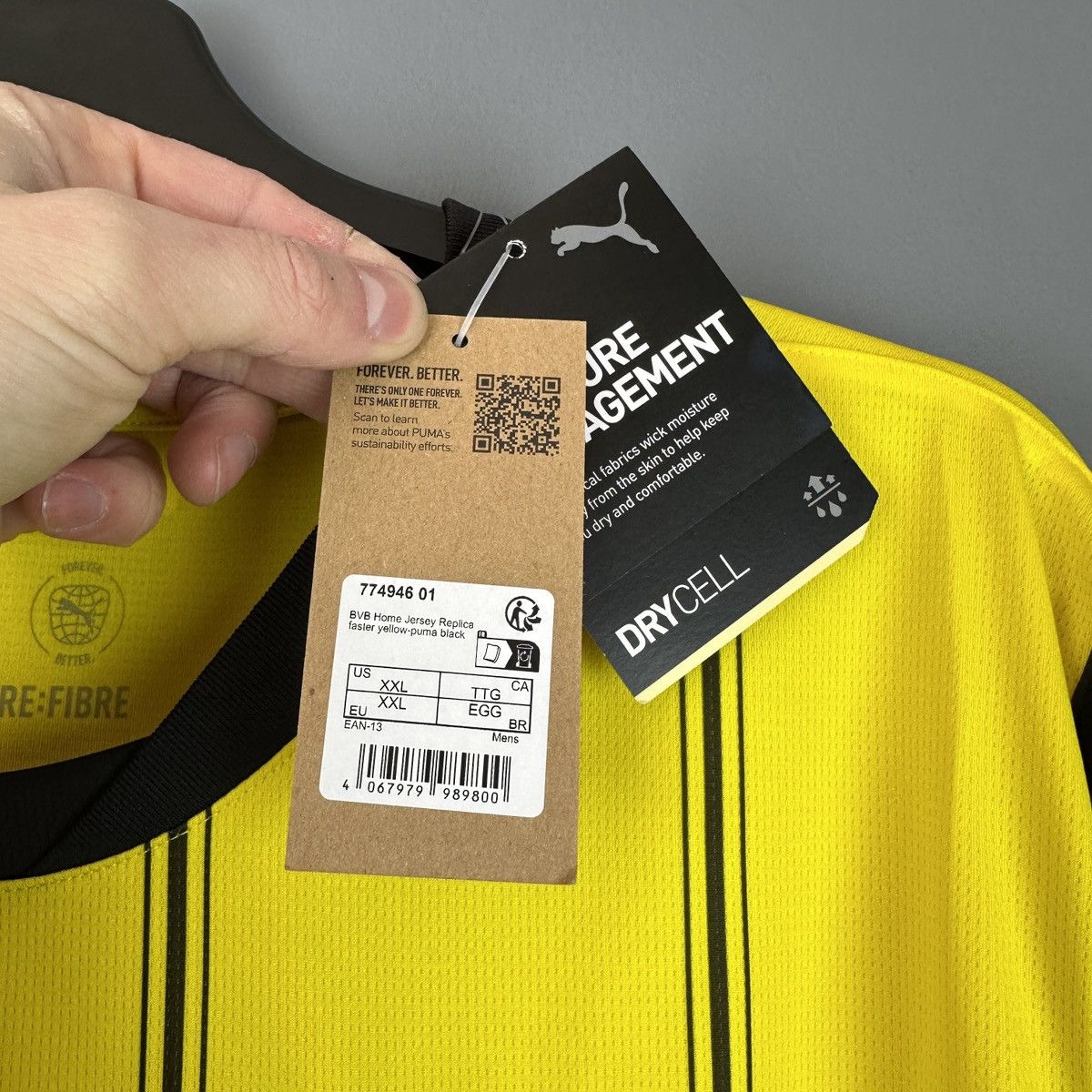 Puma Borussia Dortmund Nico Schlotterbeck Home Jersey 2024/2025 Size US XXL / EU 58 / 5 - 11 Thumbnail