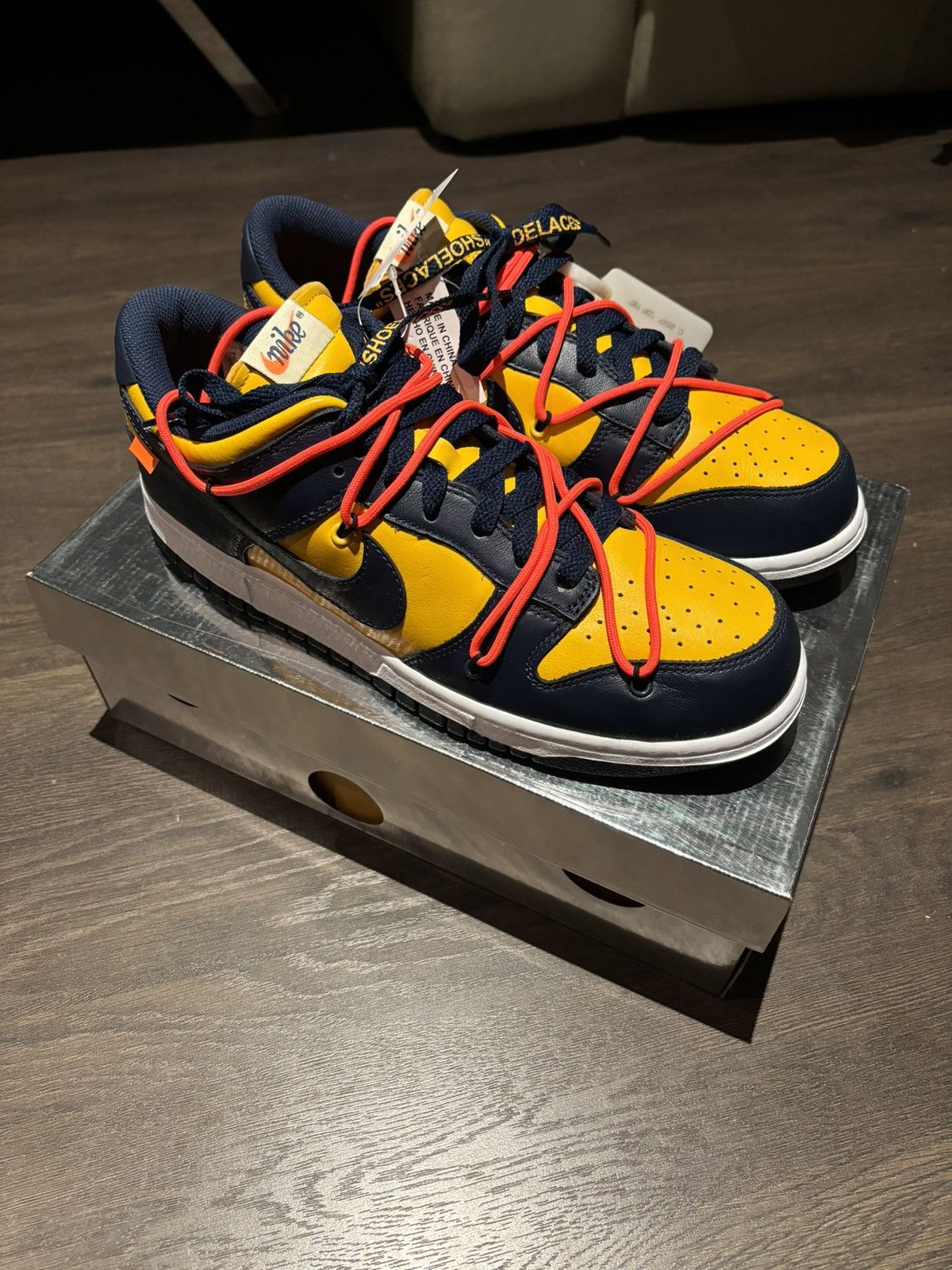 Off-White Off white Michigan Dunks Size US 10 / EU 43 - 7 Thumbnail