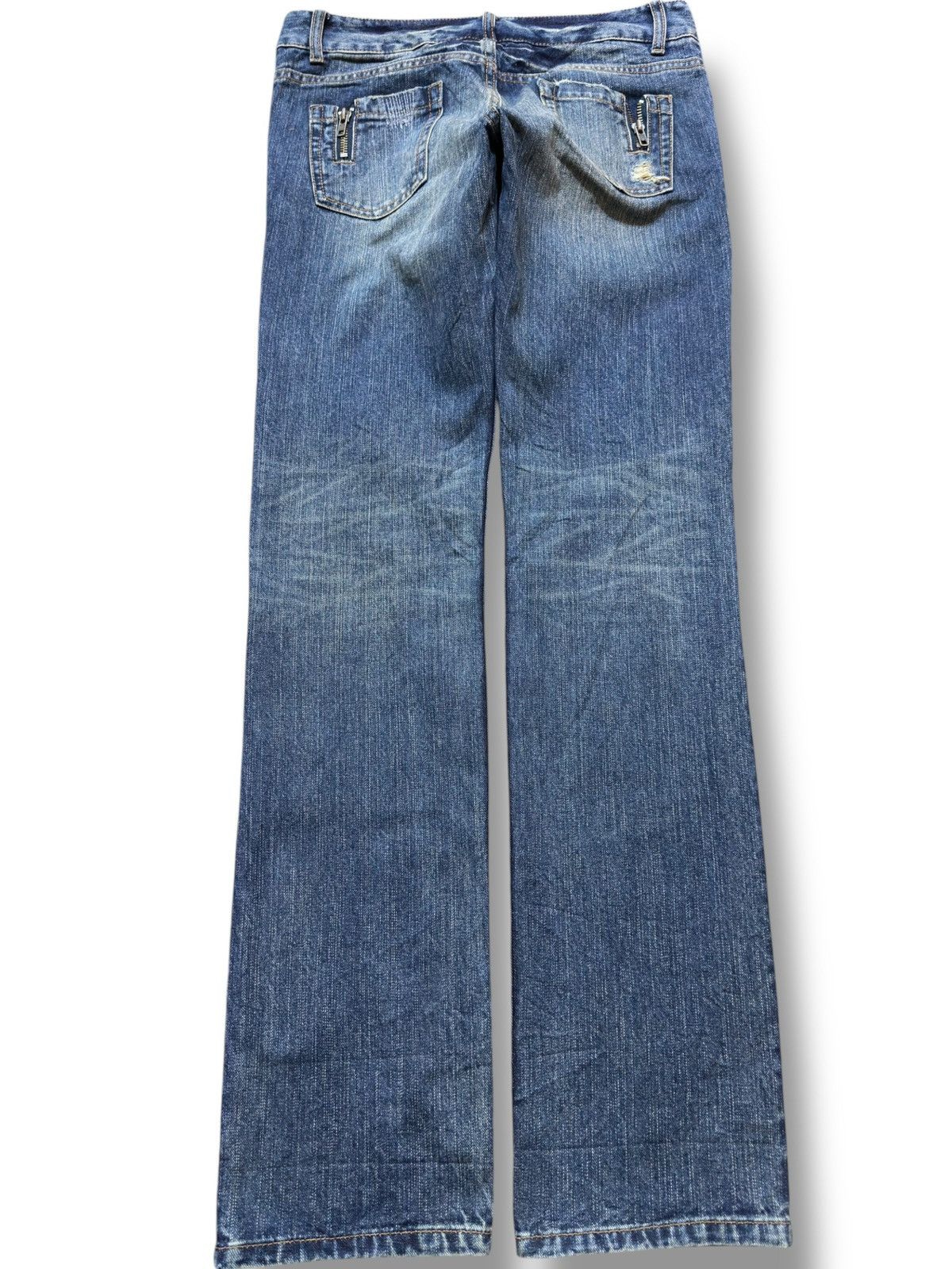 Kapital Vintage Yevs Slim Fit Grunge Distressed Denim Size US 30 / EU 46 - 3 Thumbnail