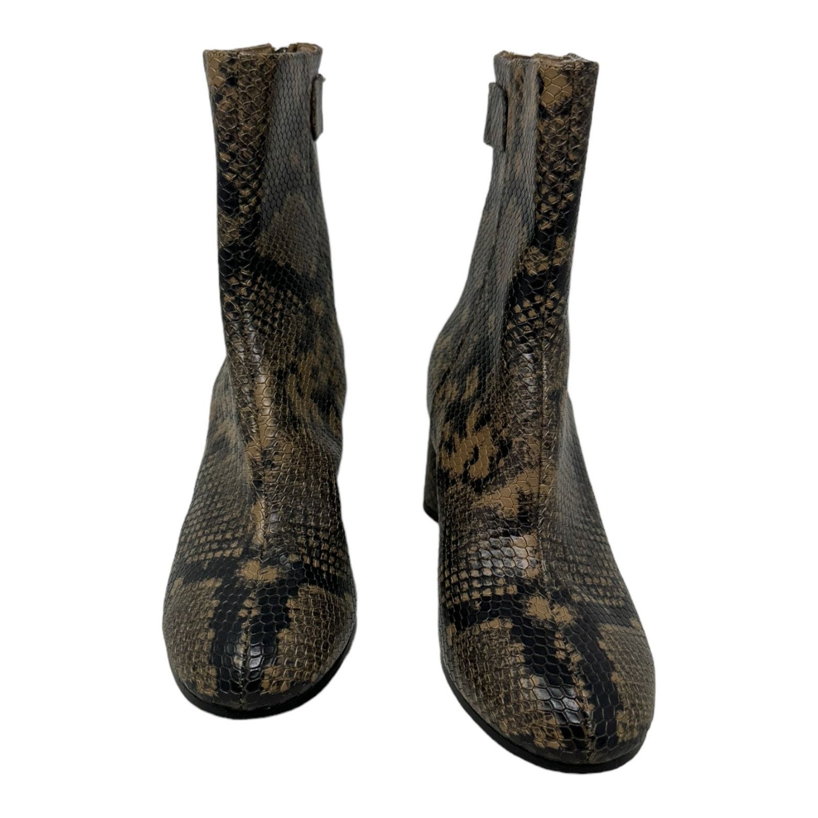 Joie Joie Ramet Women's Python Leather Bootie size 7.5 Size US 7.5 / IT 37.5 - 3 Thumbnail