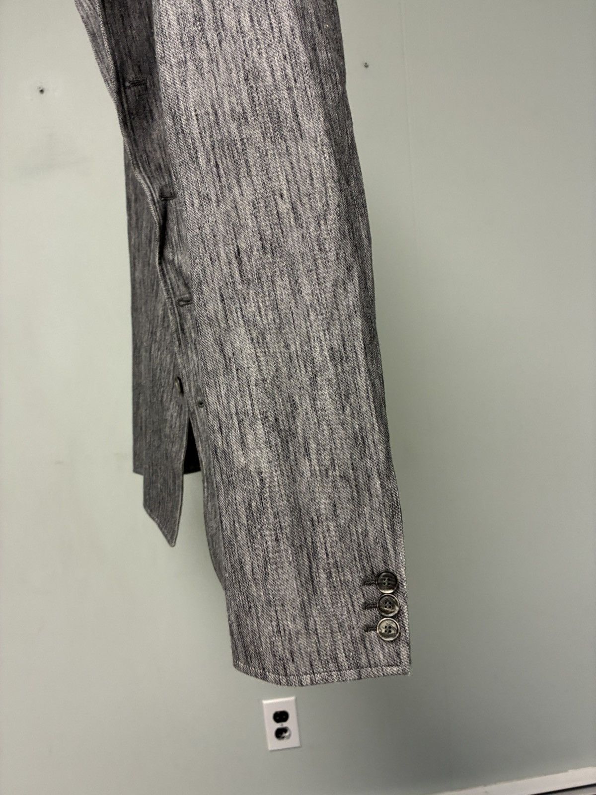 John Varvatos Grey Blazer Jacket Size EU 48 USA 38 Size US M / EU 48-50 / 2 - 13 Thumbnail