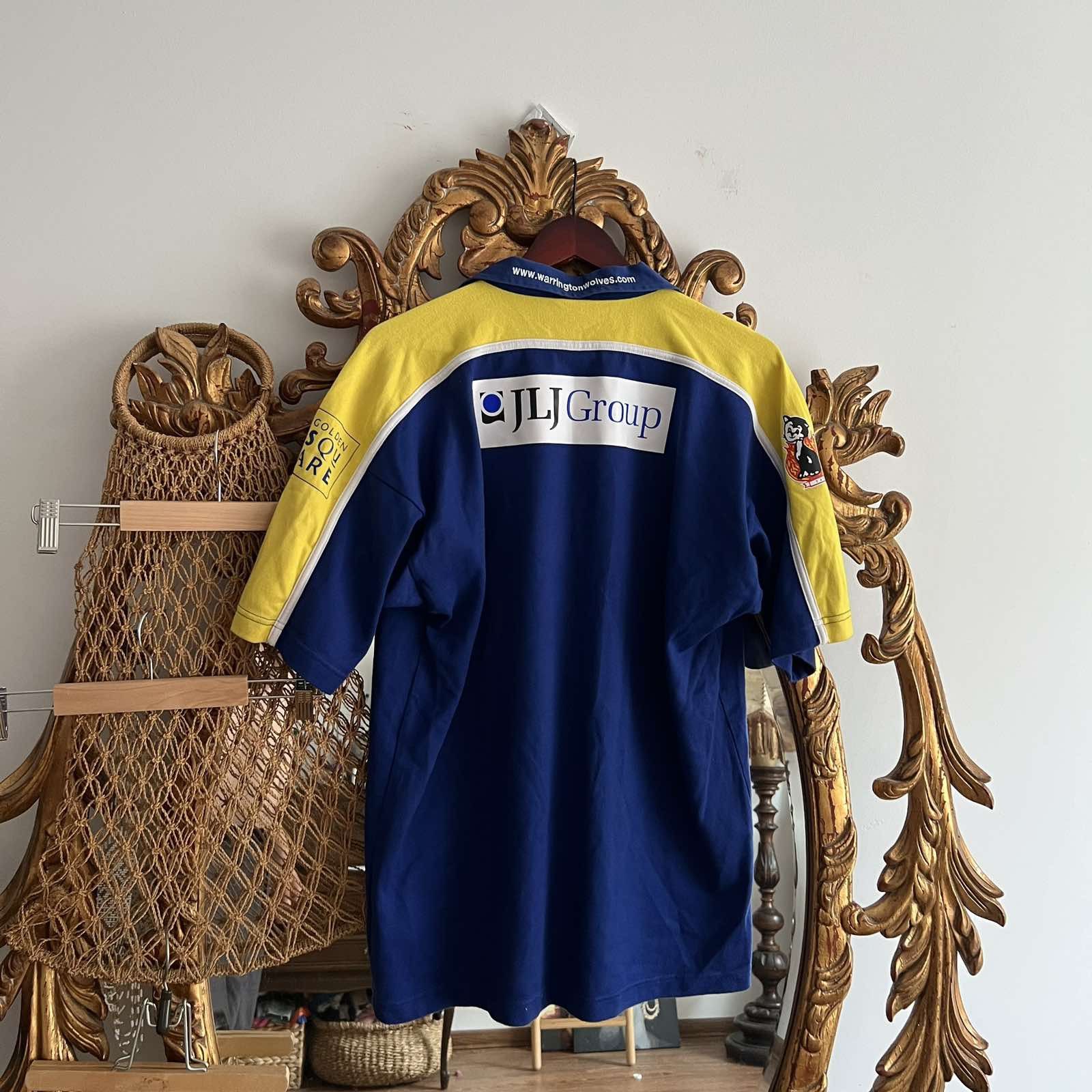 Canterbury of New Zealand × Vintage Vintage Canterbury Warrington Wolves Rugby Jersey Sz XL Size US XL / EU 56 / 4 - 3 Thumbnail