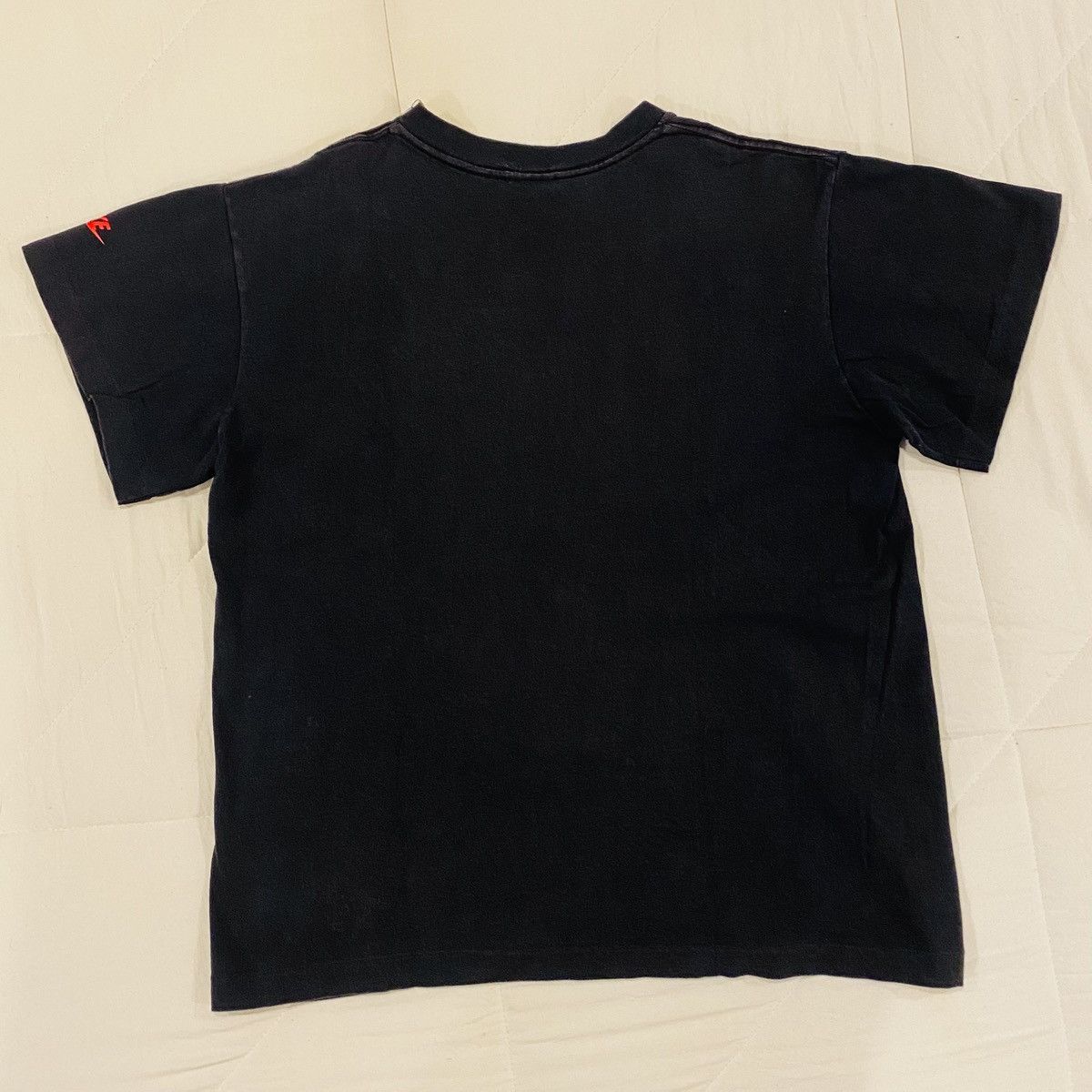 Jordan Brand × Nike × Vintage Vintage 90s Nike Air Jordan Grey Tag Jumpman T-Shirt Medium Size US M / EU 48-50 / 2 - 2 Thumbnail