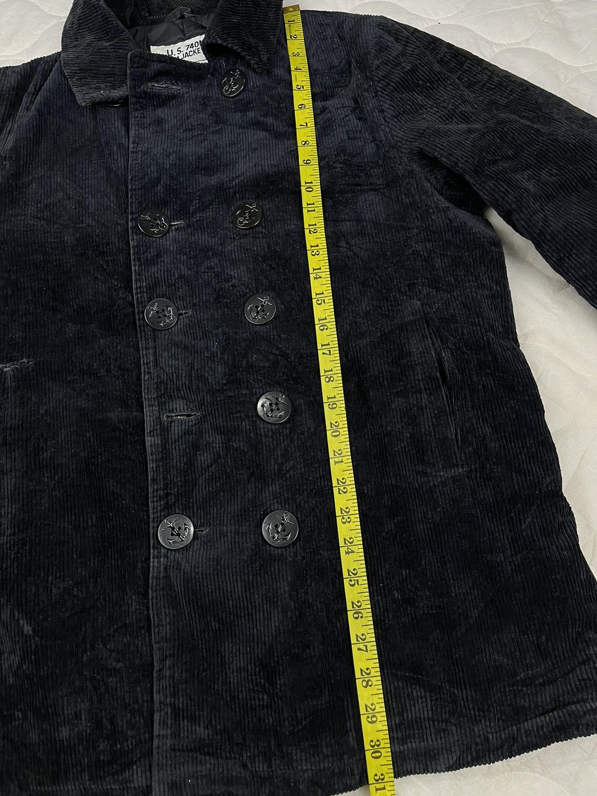 Schott Schott Corduroy U.S. 740N Pea Jacket Size US L / EU 52-54 / 3 - 13 Thumbnail