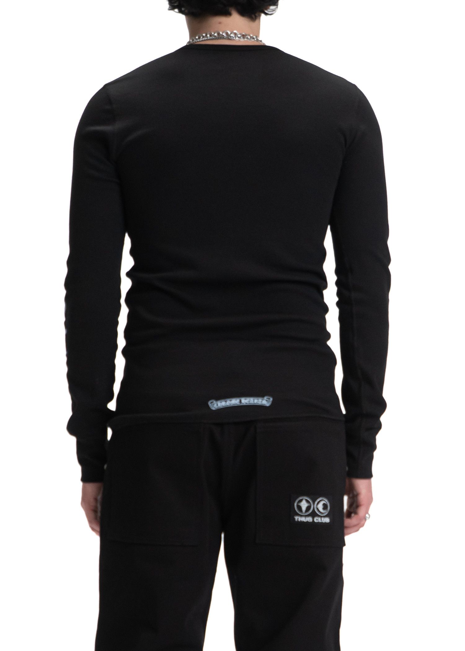 Chrome Hearts Chrome Hearts Classic Logo Thermal Longsleeve Size US M / EU 48-50 / 2 - 2 Thumbnail