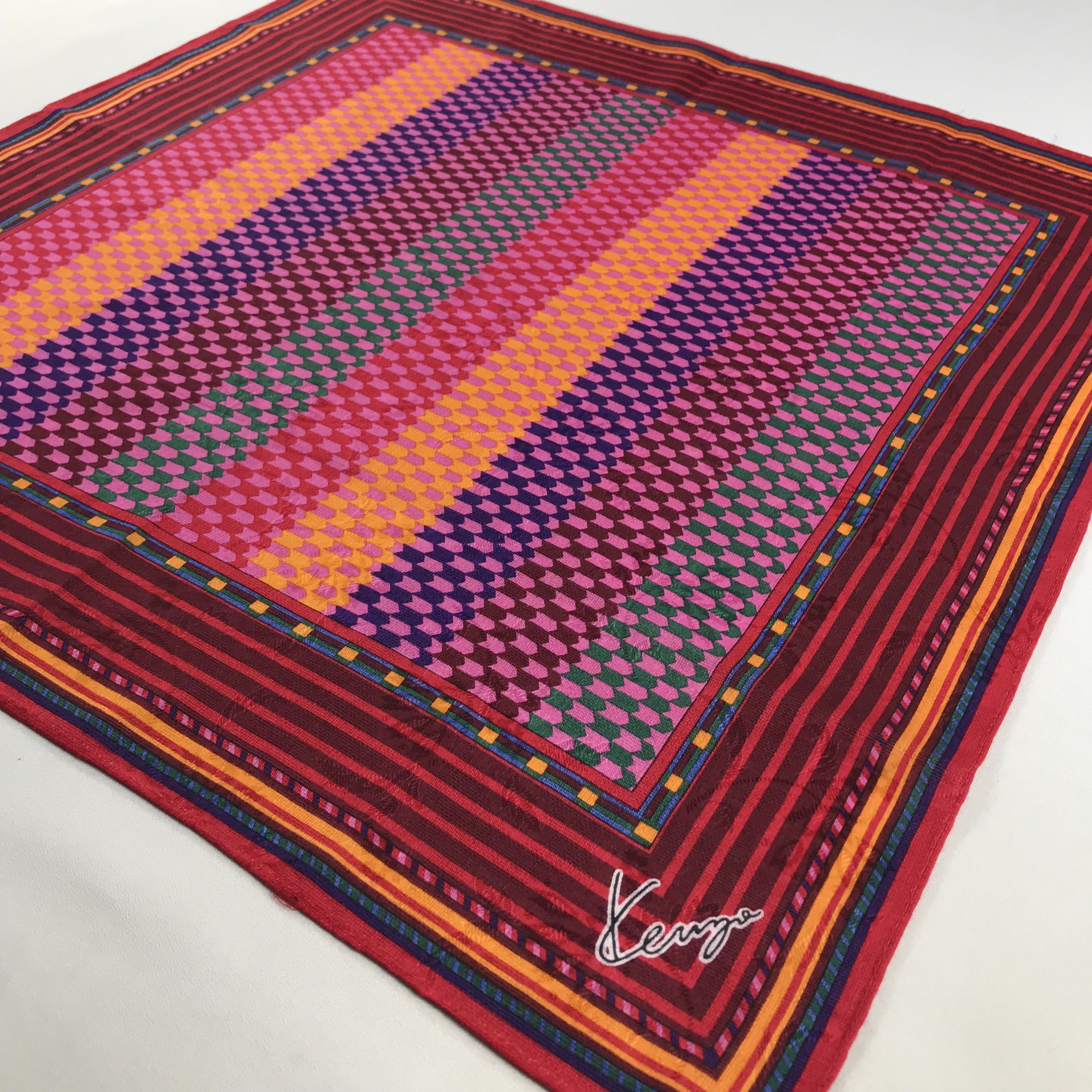 Kenzo Kenzo Handkerchief / Bandana / Neckerchief C748 Size ONE SIZE - 4 Thumbnail