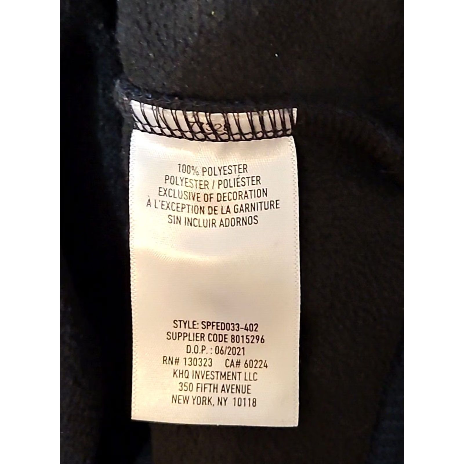 Spyder Spyder Hoodie Size Medium Mens Black Navy Blue Fleece Lined 1/2 Zip Pullover Size US M / EU 48-50 / 2 - 4 Thumbnail