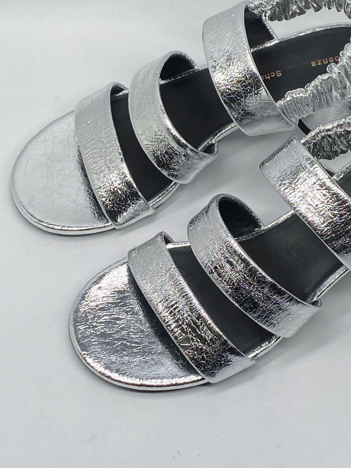 Proenza Schouler Proenza Schouler Silver Slingback Heel Sandals size 36.5 Size US 6.5 / IT 36.5 - 9 Thumbnail