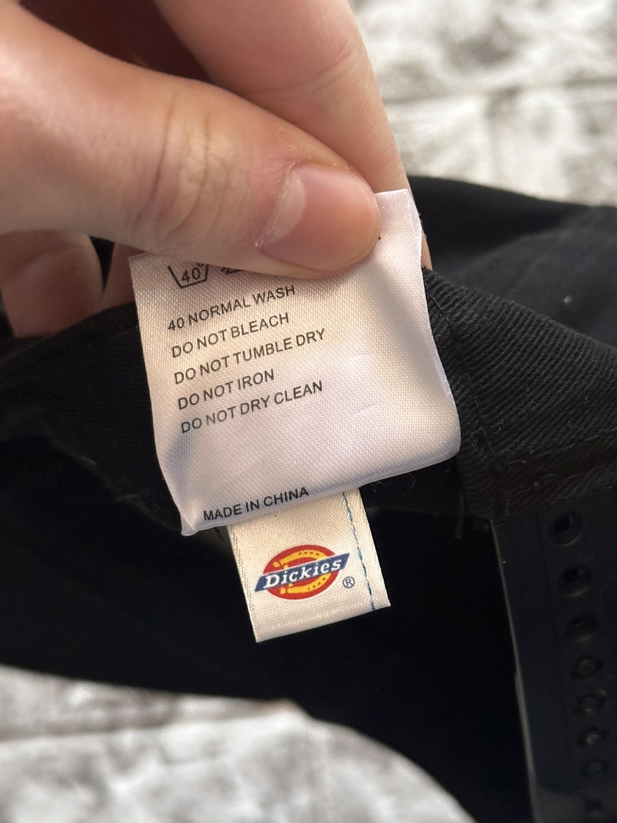 Dickies Vintage Dickies Black Cap Essential Streetwear One Size Y2K Size ONE SIZE - 6 Thumbnail