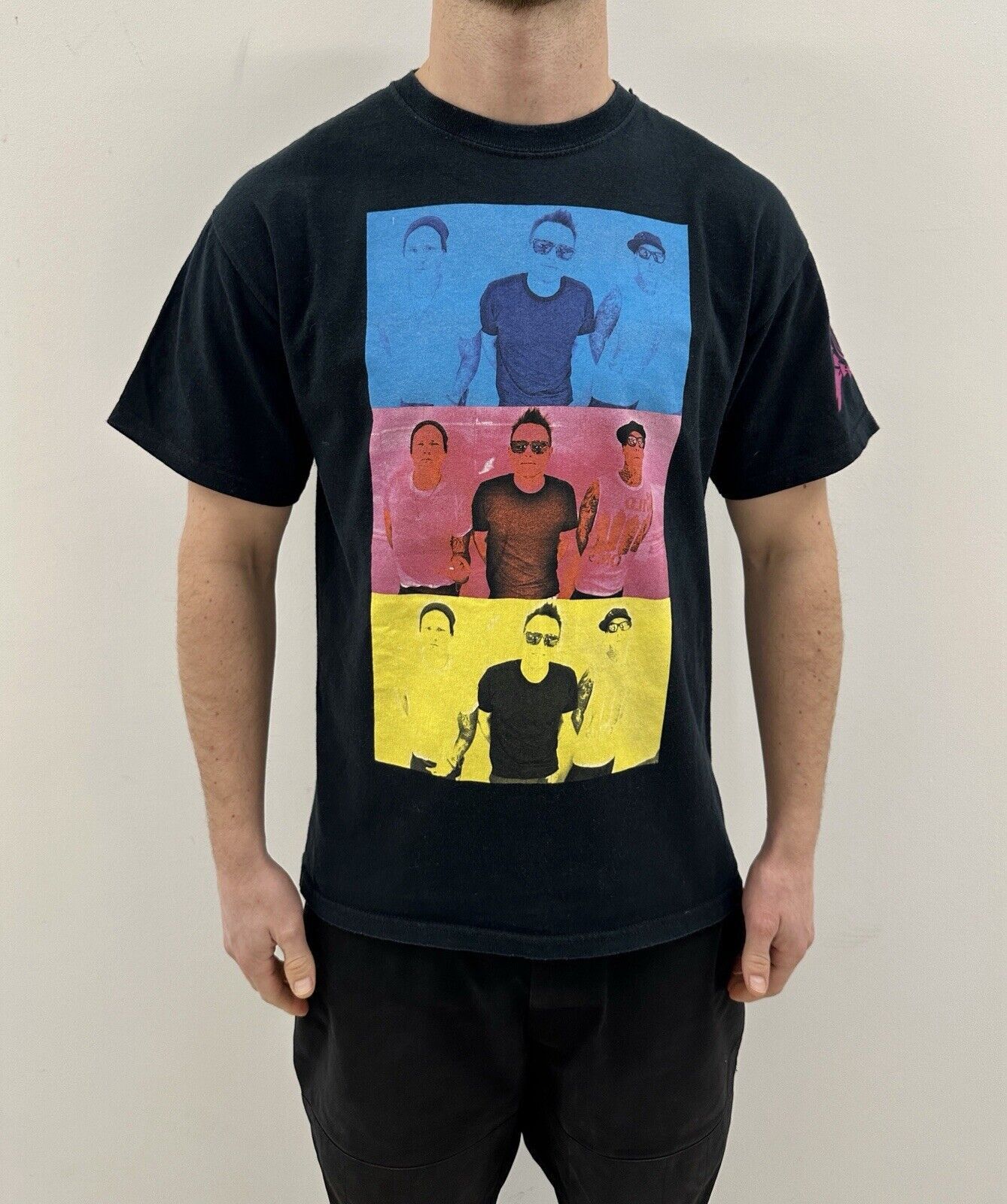 Gildan BLINK-182 20 YEARS ANNIVERSARY 2012 EURO T-SHIRT OFFICIAL Size US M / EU 48-50 / 2 - 1 Thumbnail