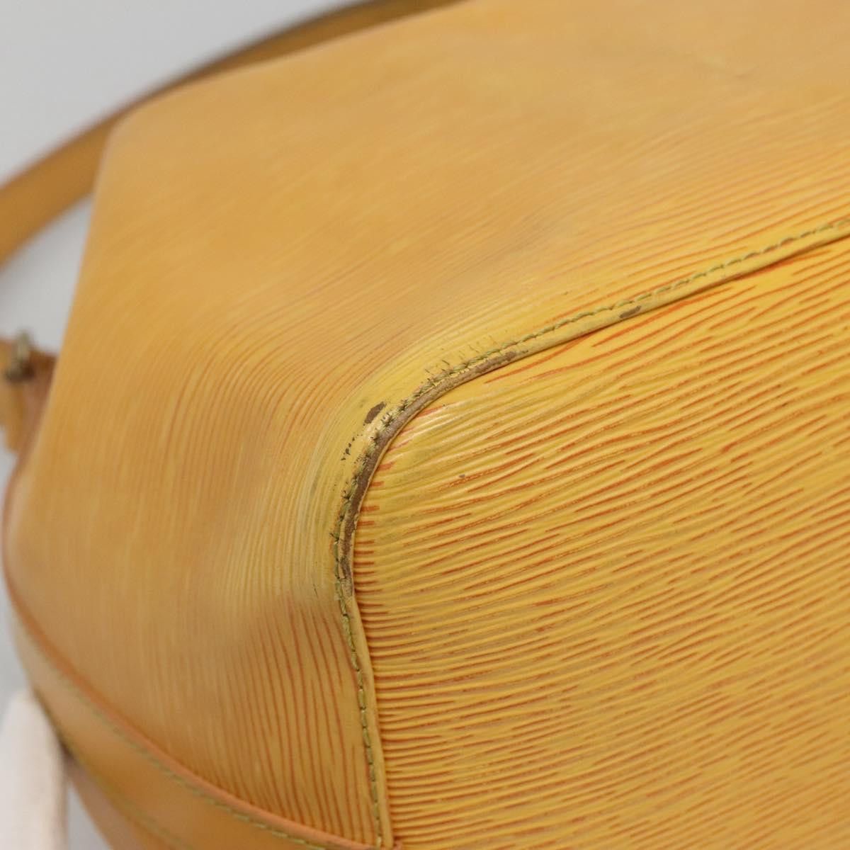 Louis Vuitton LOUIS VUITTON Epi Petit Noe Shoulder Bag Yellow M44109 Size ONE SIZE - 16 Thumbnail