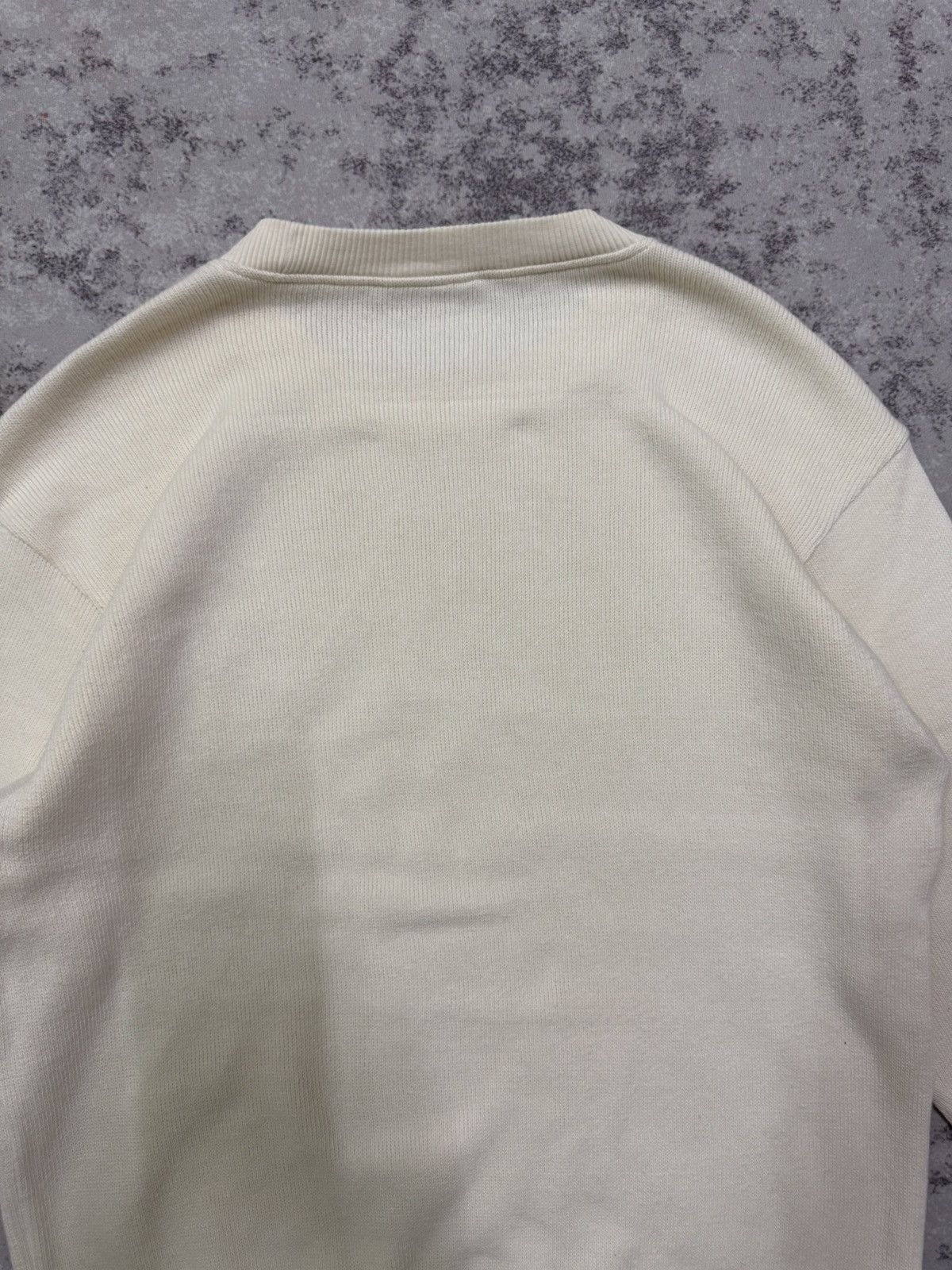 Lacoste Vintage Chemise Lacoste Chest Logo Knit Sweatshirt Size US S / EU 44-46 / 1 - 11 Thumbnail